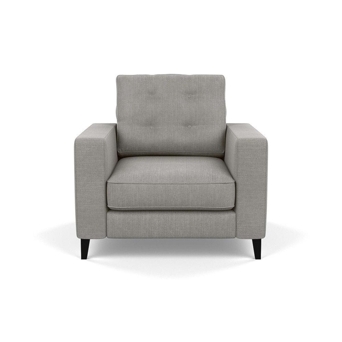 Heal's Richmond 4 Seater Sofa Brushed Cotton Oat Tinted Ash Feet - Heal's UK Furniture – image 4
