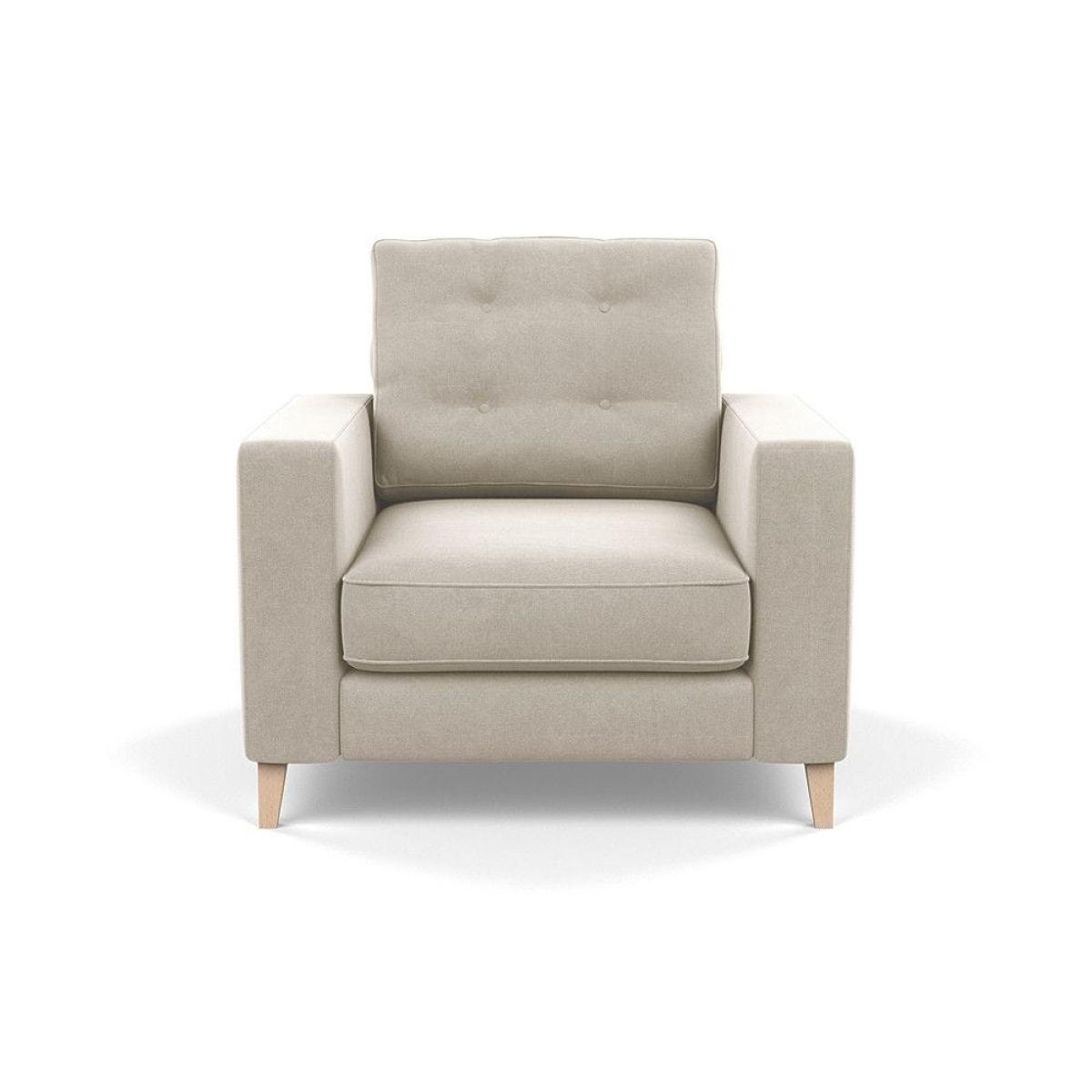 Heal's Richmond 4 Seater Sofa Brushed Cotton Oat Tinted Ash Feet - Heal's UK Furniture – image 37
