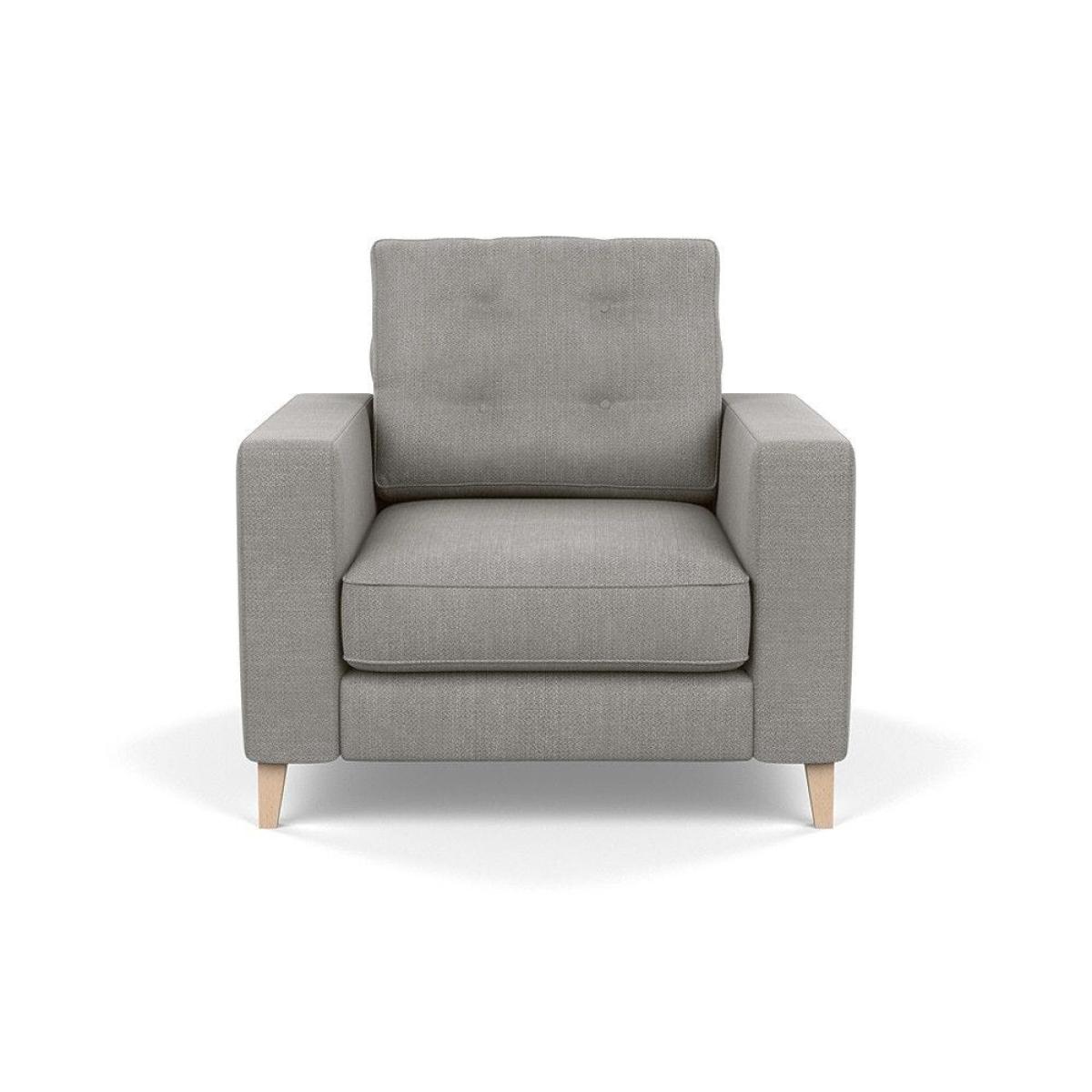 Heal's Richmond 4 Seater Sofa Brushed Cotton Oat Tinted Ash Feet - Heal's UK Furniture – image 53