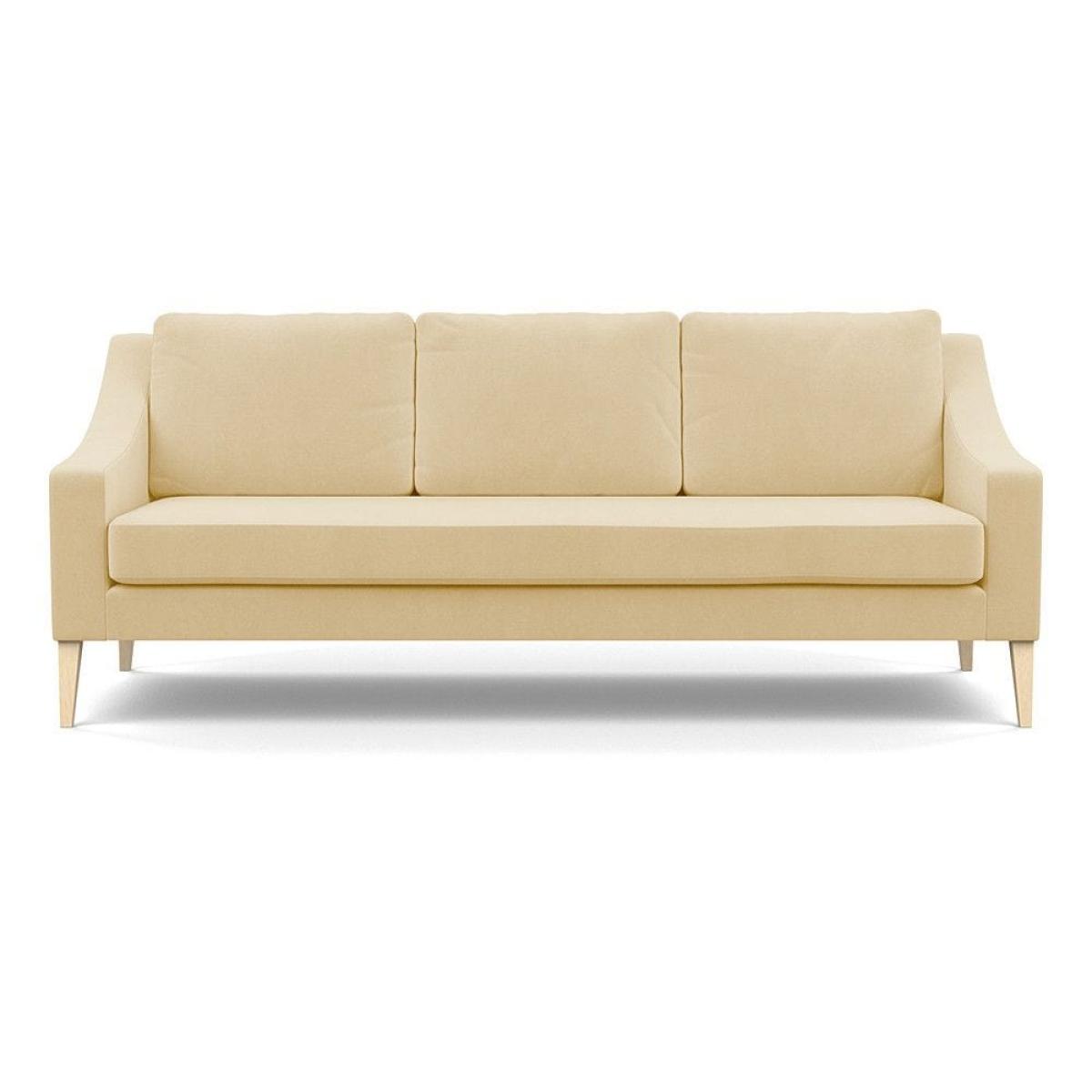 Heal's Richmond 4 Seater Sofa Brushed Cotton Oat Tinted Ash Feet - Heal's UK Furniture – image 71