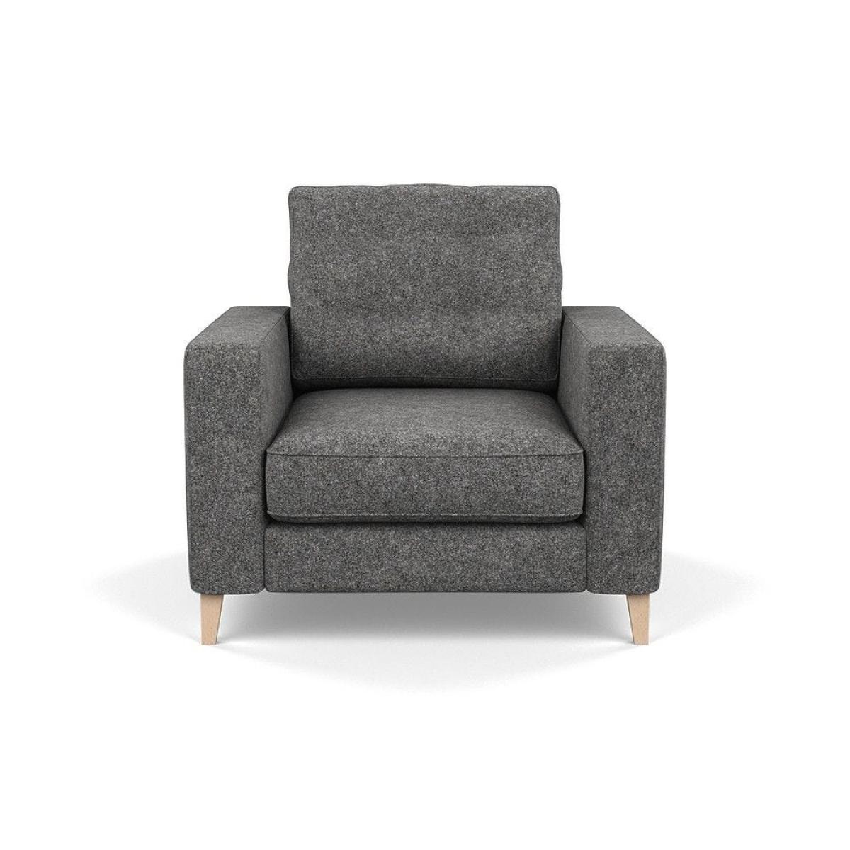 Heal's Richmond 4 Seater Sofa Brushed Cotton Oat Tinted Ash Feet - Heal's UK Furniture – image 94