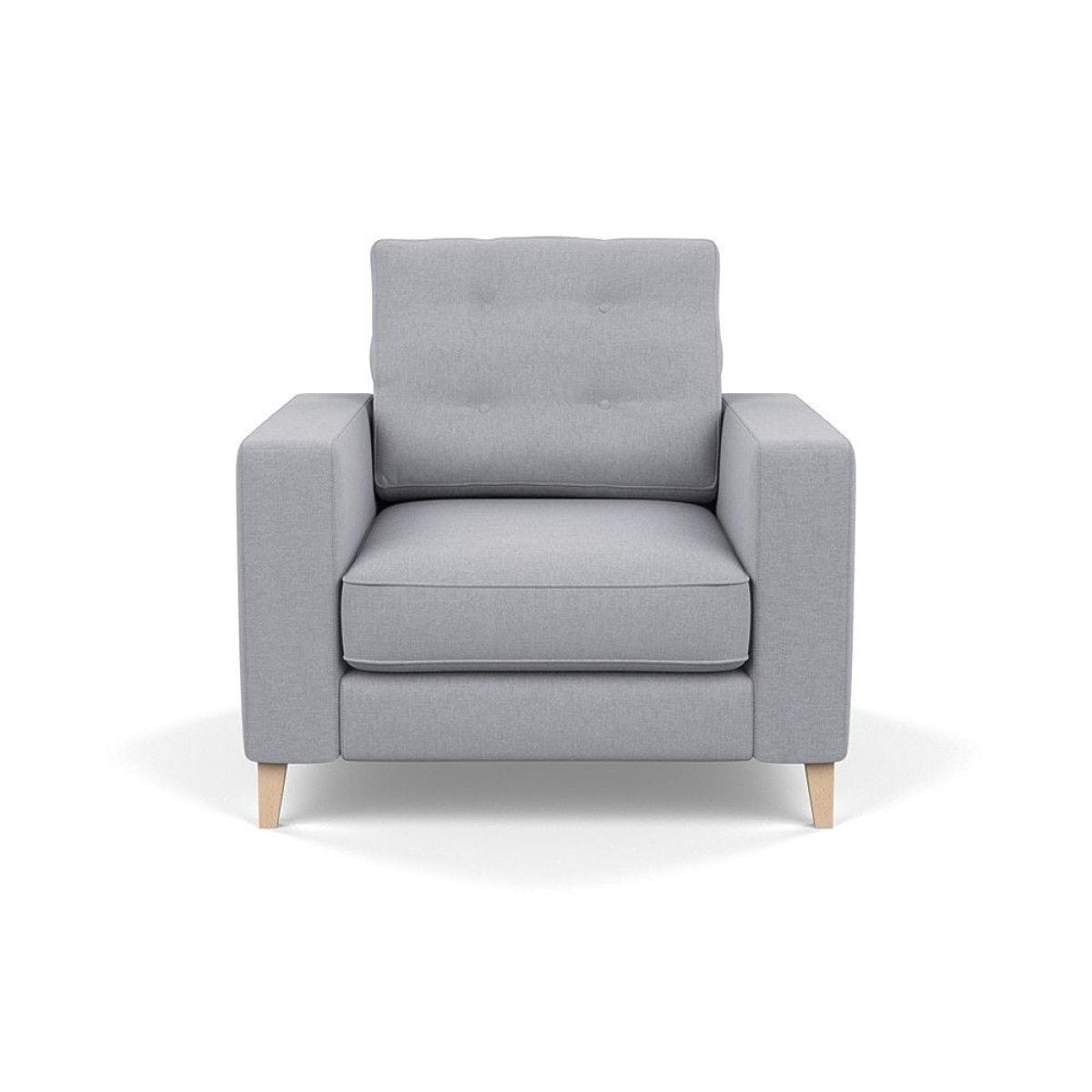 Heal's Richmond 4 Seater Sofa Brushed Cotton Oat Tinted Ash Feet - Heal's UK Furniture – image 95