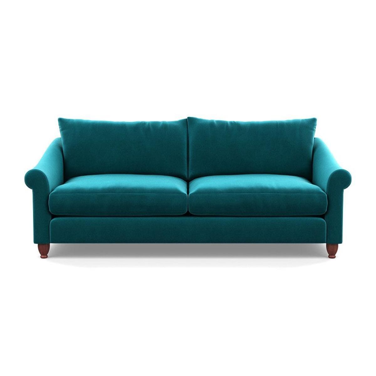 Heal's Devon 4 Seater Tejo Recycled Cobalt Walnut Stain Beech Feet - Heal's UK Furniture – image 11