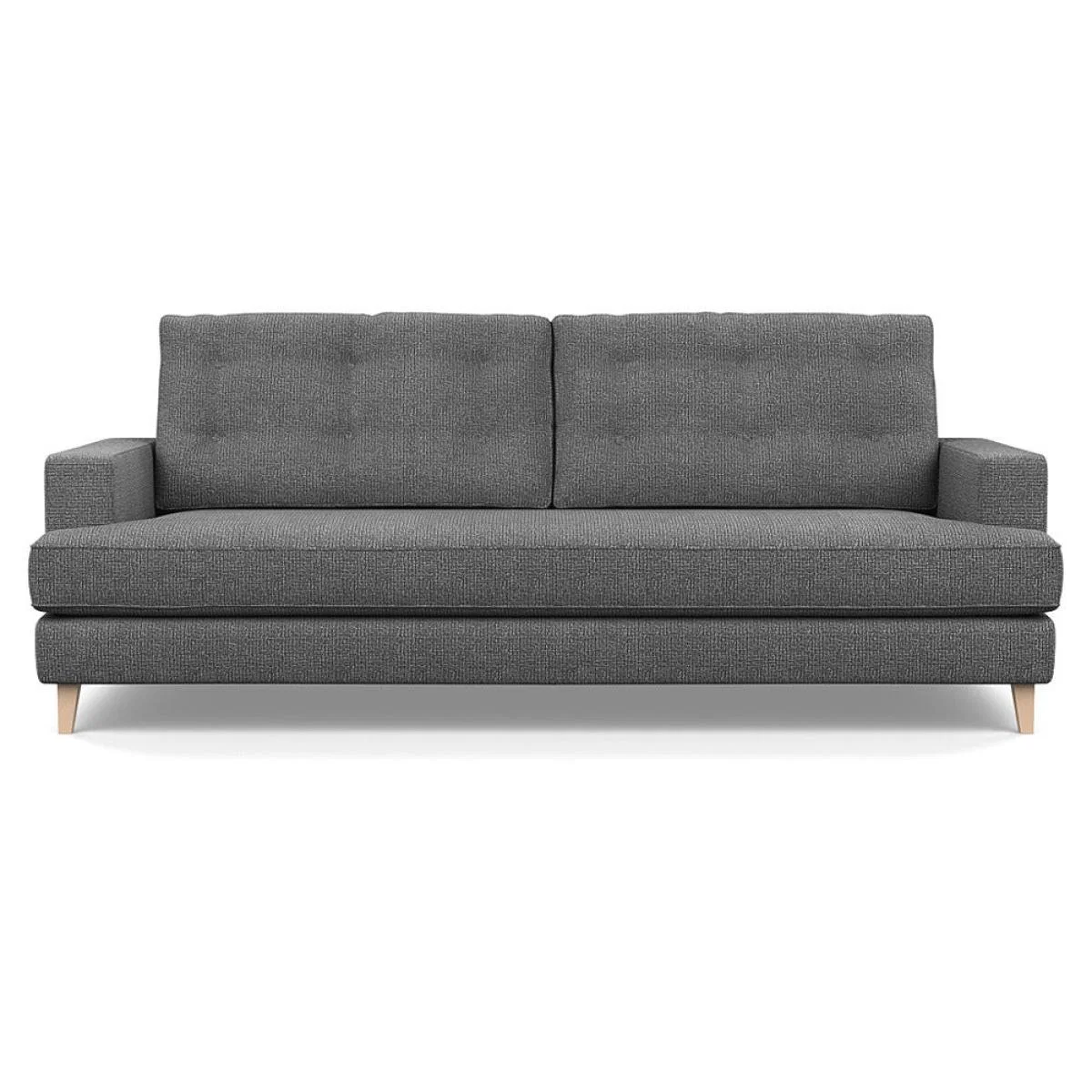 Heal's Mistral 4 Seater Sofa Tejo Recycled Noir Natural Feet – image 2