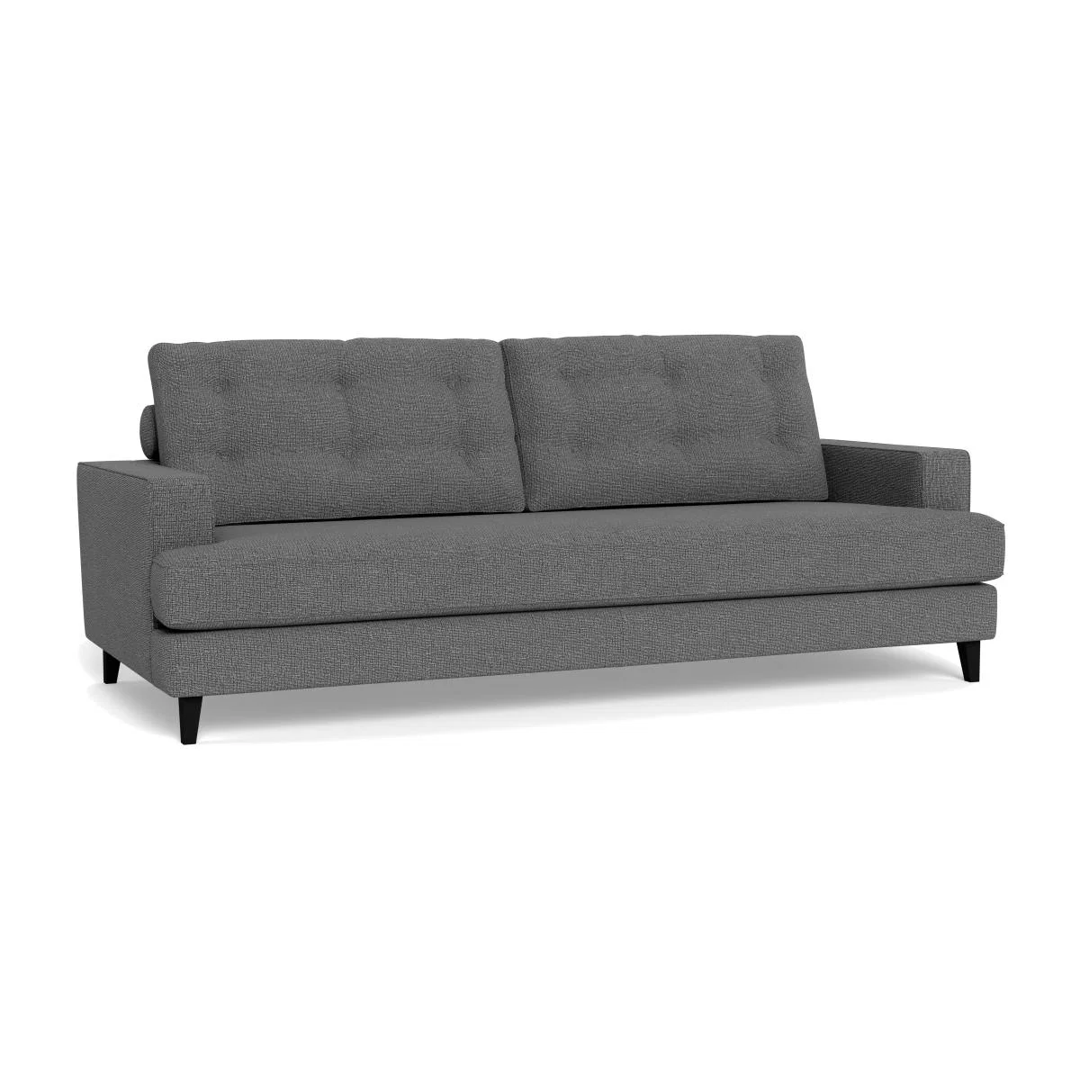 Heal's Mistral 4 Seater Sofa Tejo Recycled Noir Natural Feet – image 1