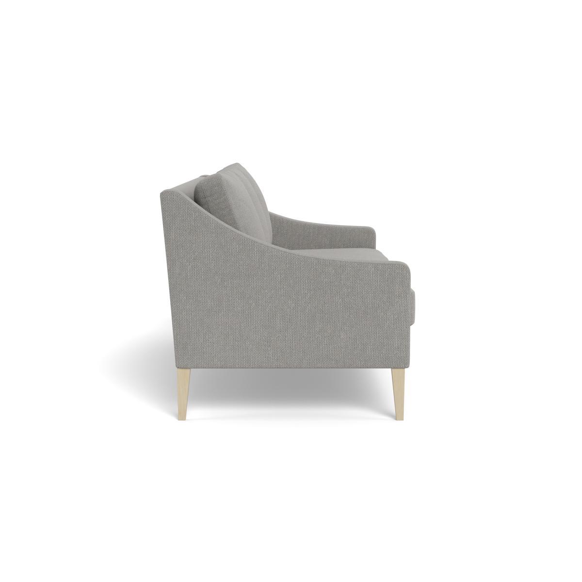 Heal's Richmond 4 Seater Sofa Texture Pale Grey Black Feet - Heal's UK Furniture – image 3