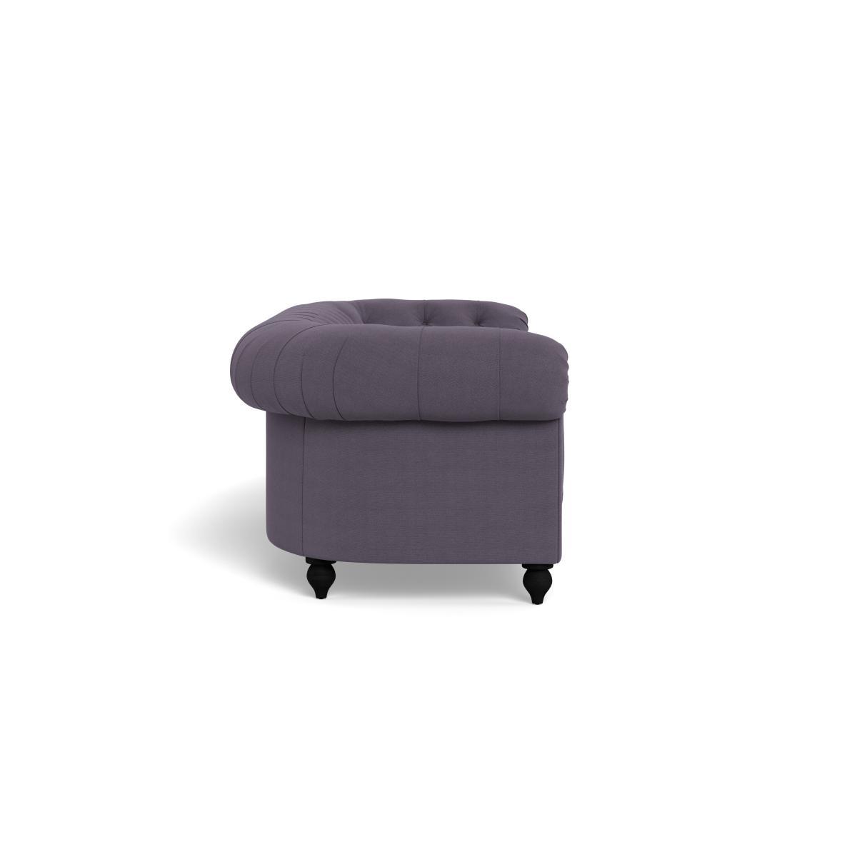 Heal's Fitzrovia 4 Seater Sofa Linen Shadow Natural Feet - Heal's UK Furniture – image 3
