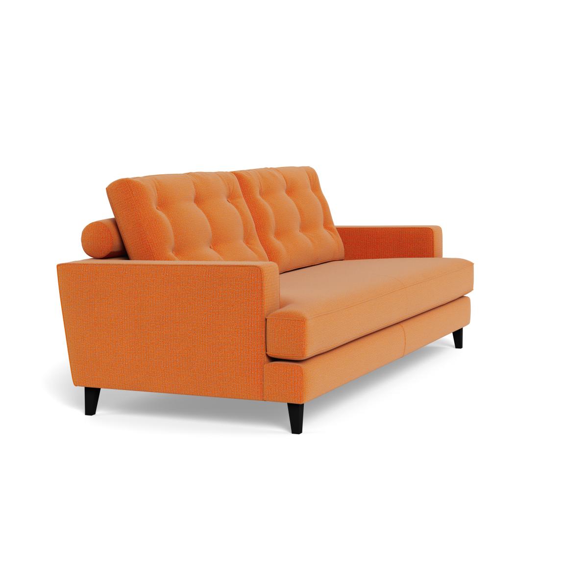 Heal's Mistral 4 Seater Sofa Tejo Recycled Zinnia Black Feet – image 3