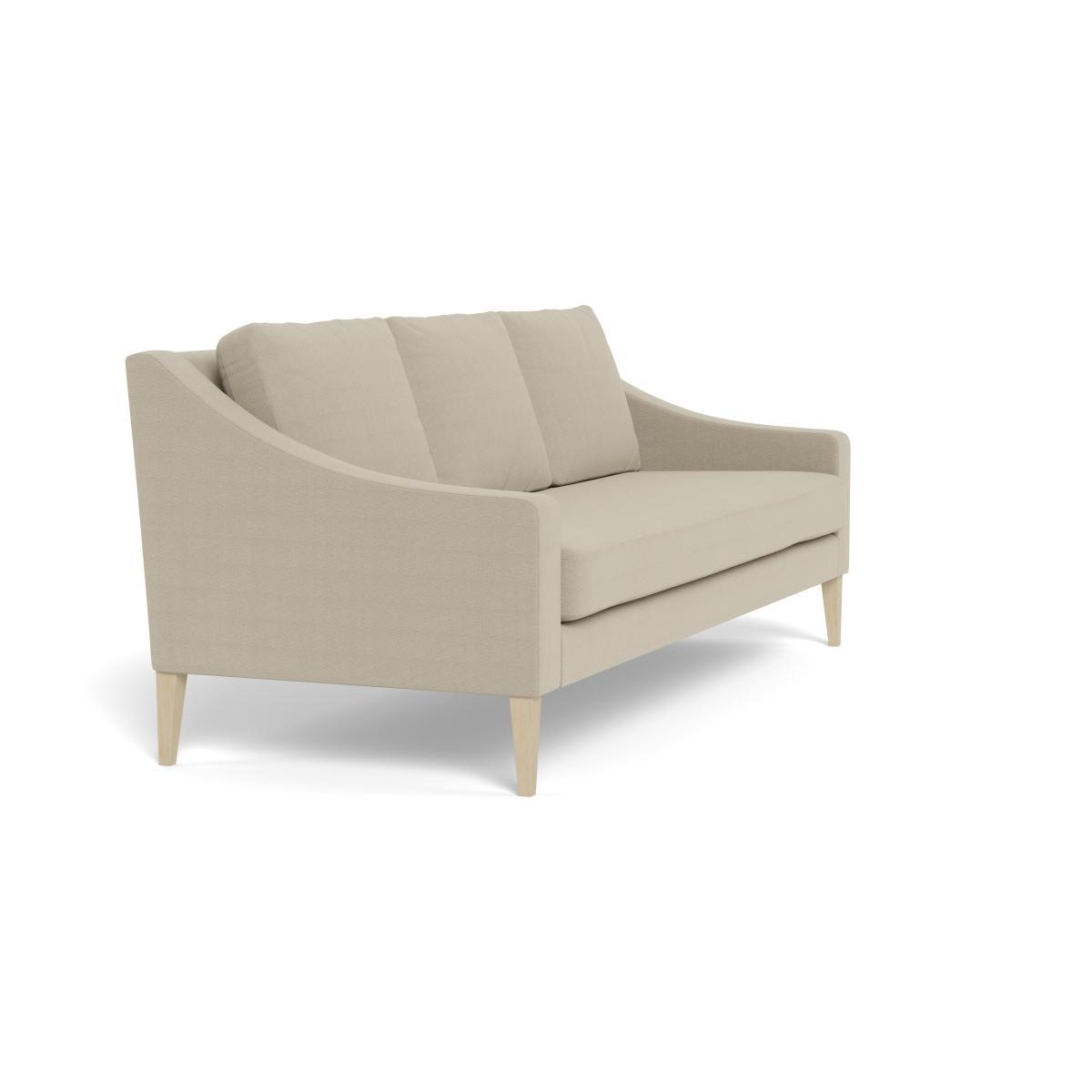Heal's Richmond 4 Seater Sofa Linen Hessian Natural Feet - Heal's UK Furniture – image 2