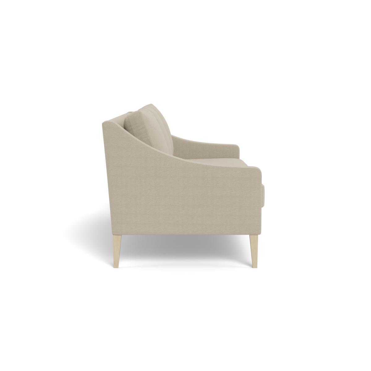Heal's Richmond 4 Seater Sofa Linen Hessian Natural Feet - Heal's UK Furniture – image 3