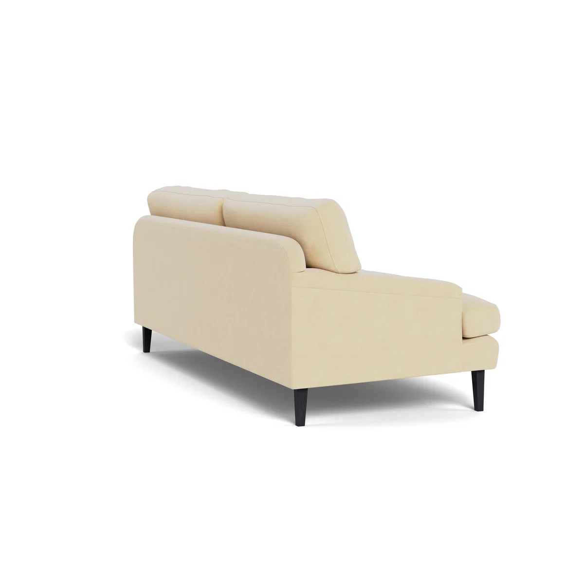 Heal's Stanton 4 Seater Sofa Smart Luxe Velvet Biscuit Black Feet – image 5