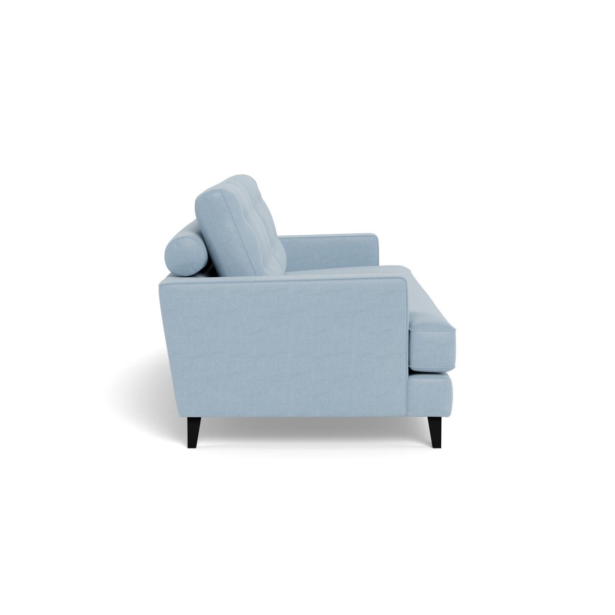 Heal's Mistral 4 Seater Sofa Capelo Linen-Cotton Sea Shanty Black Feet – image 4