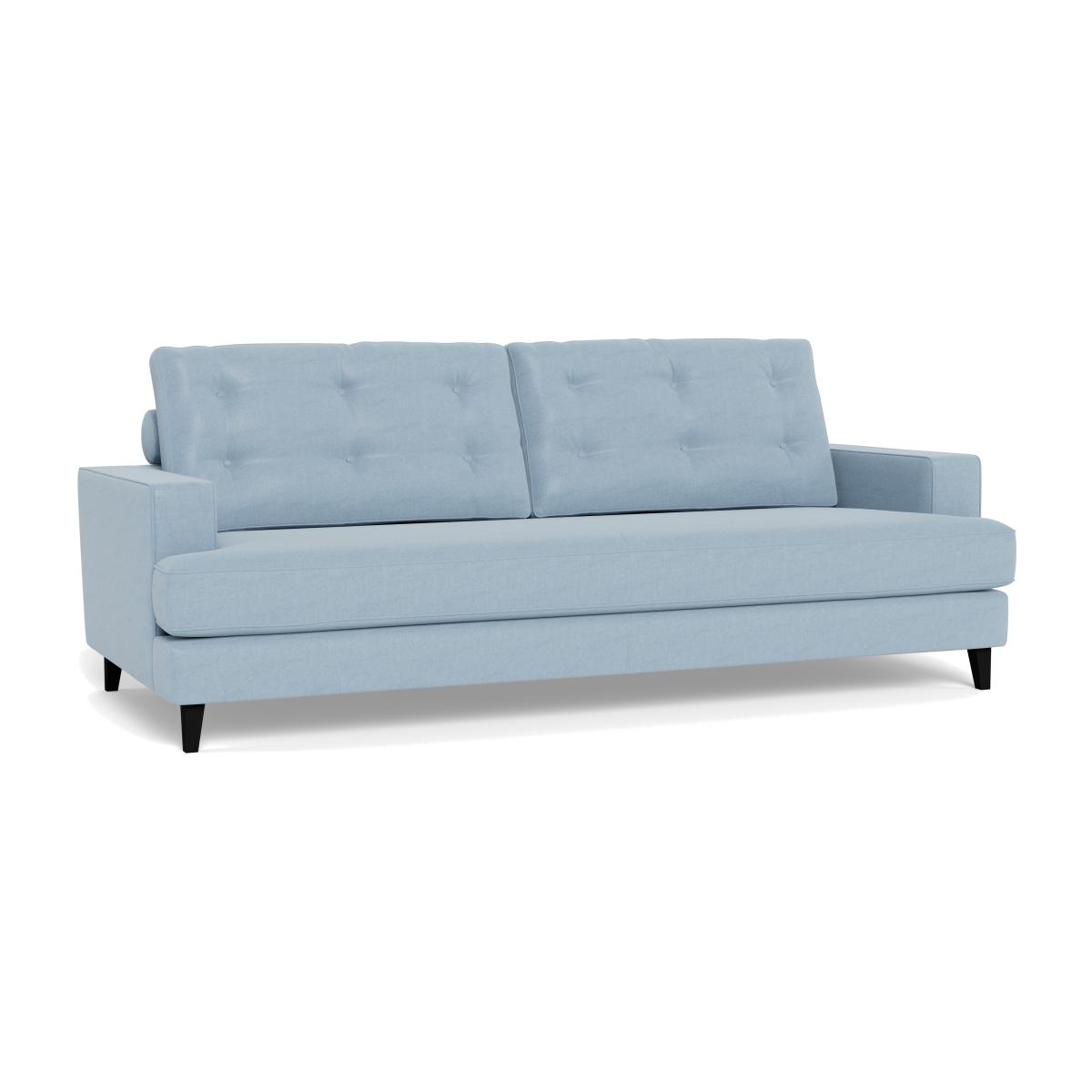 Heal's Mistral 4 Seater Sofa Capelo Linen-Cotton Sea Shanty Black Feet – image 1