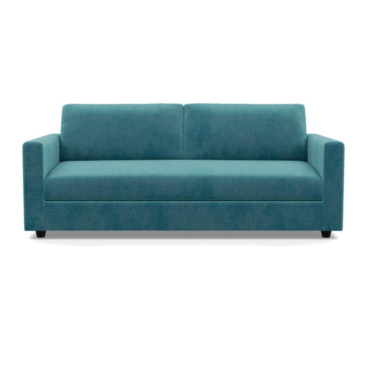 Heal's Nimbus II 4 Seater Sofa Smart Linen Mix Navy Black Feet - Heal's UK Furniture – image 14