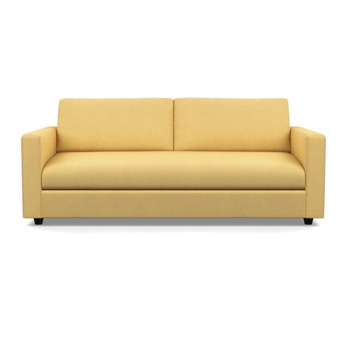 Heal's Nimbus II 4 Seater Sofa Smart Linen Mix Navy Black Feet - Heal's UK Furniture – image 15