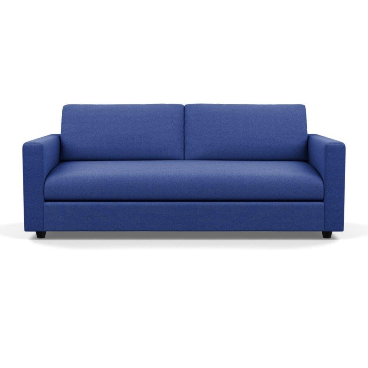 Heal's Nimbus II 4 Seater Sofa Smart Linen Mix Navy Black Feet - Heal's UK Furniture – image 3