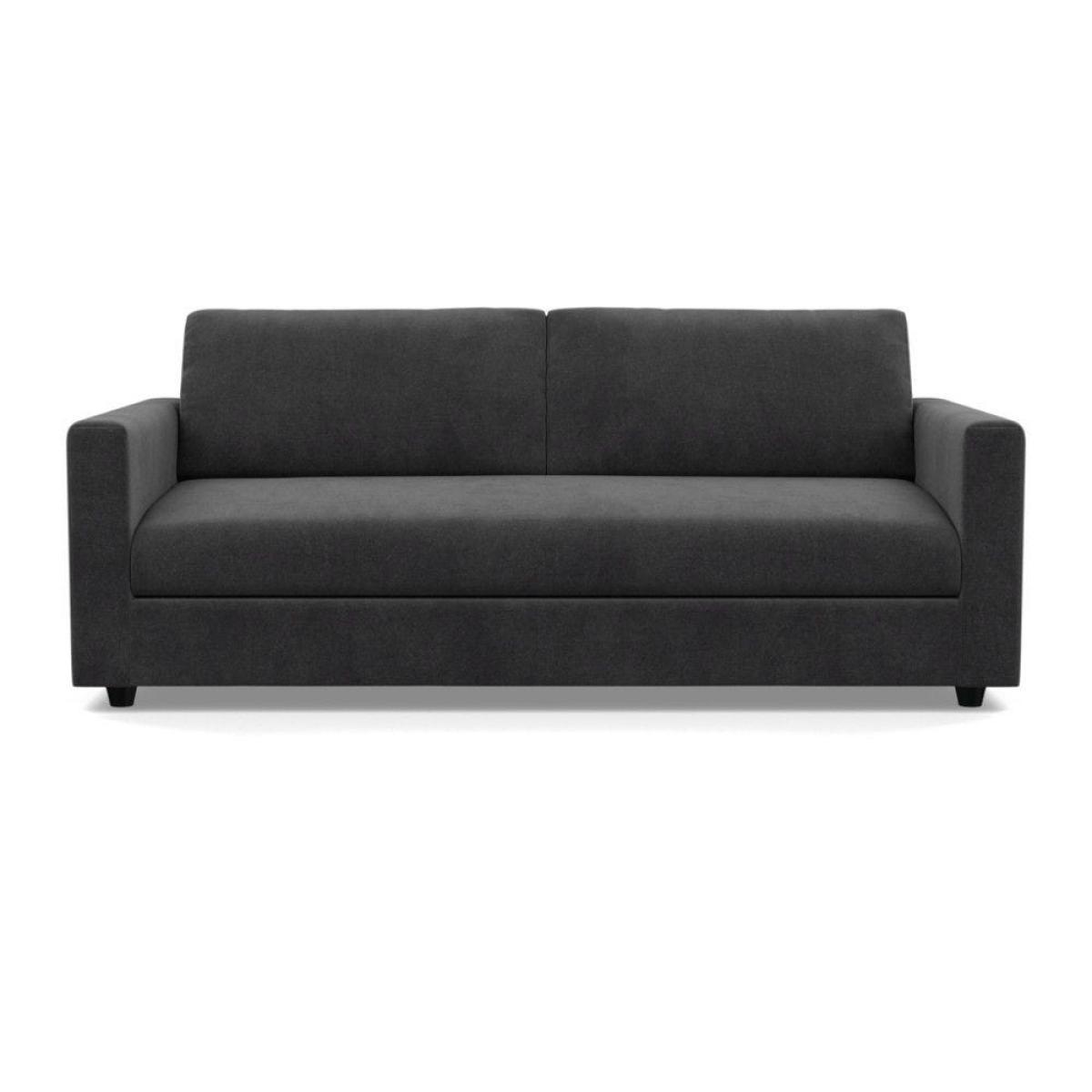 Heal's Nimbus II 4 Seater Sofa Smart Linen Mix Navy Black Feet - Heal's UK Furniture – image 22