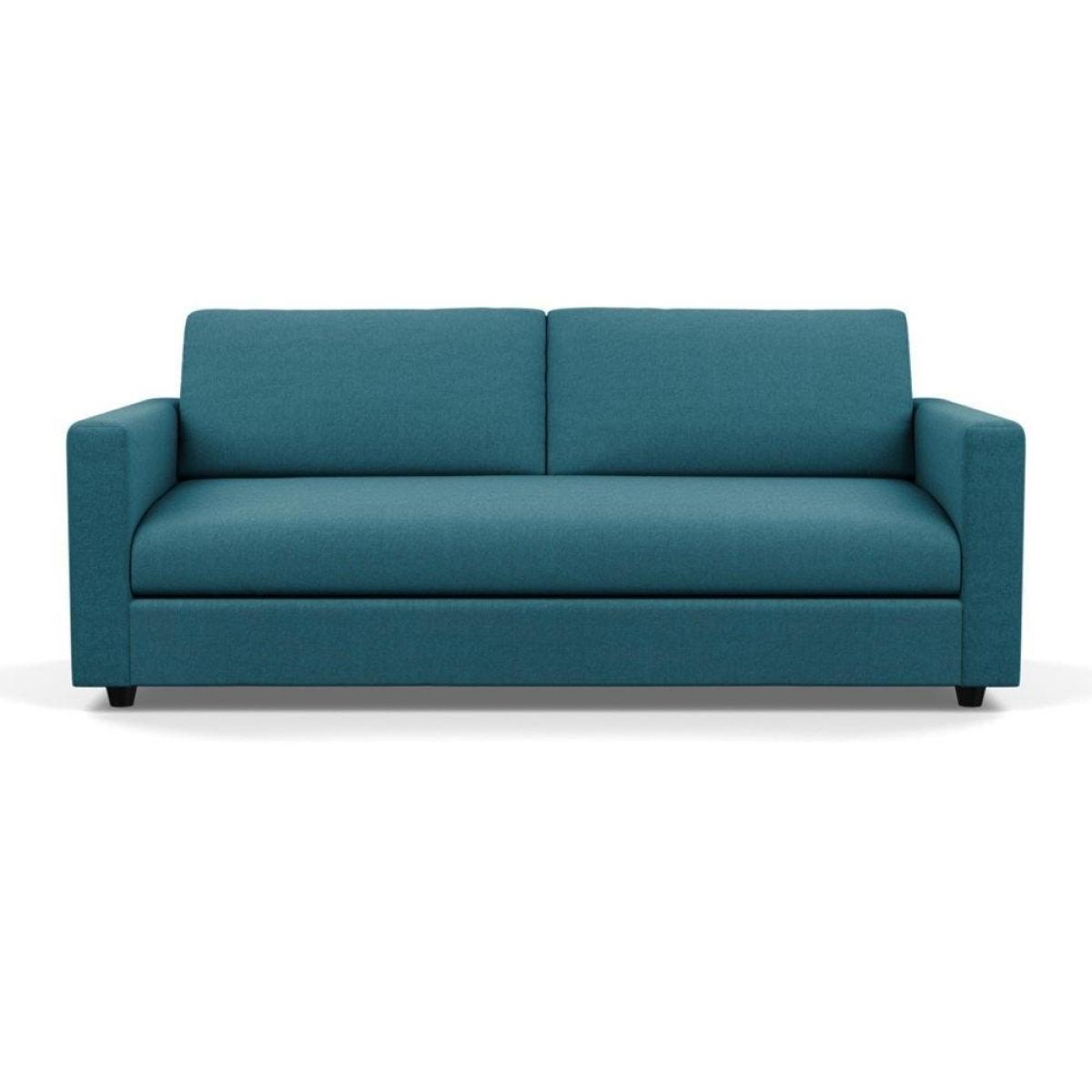 Heal's Nimbus II 4 Seater Sofa Smart Linen Mix Navy Black Feet - Heal's UK Furniture – image 26