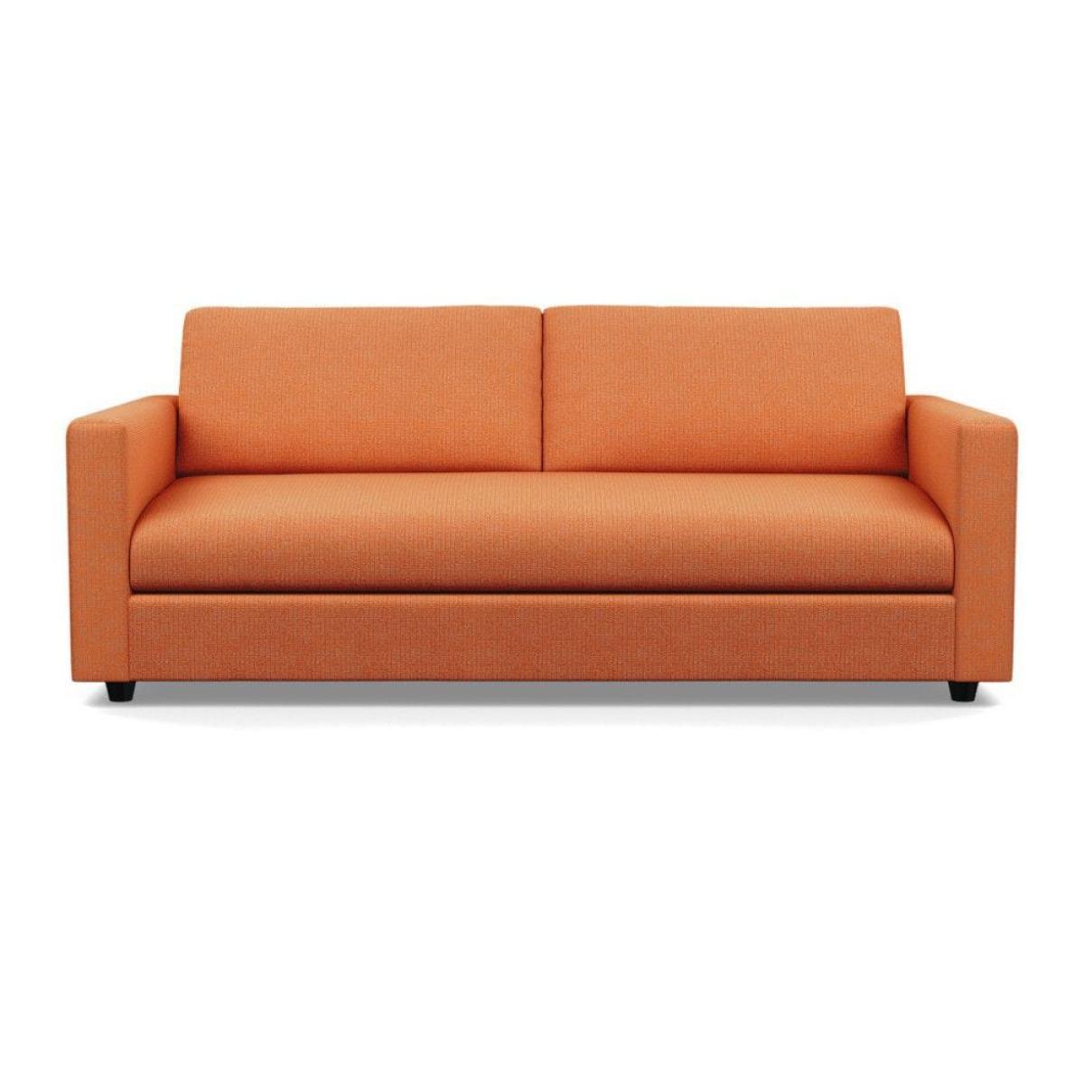 Heal's Nimbus II 4 Seater Sofa Smart Linen Mix Navy Black Feet - Heal's UK Furniture – image 4