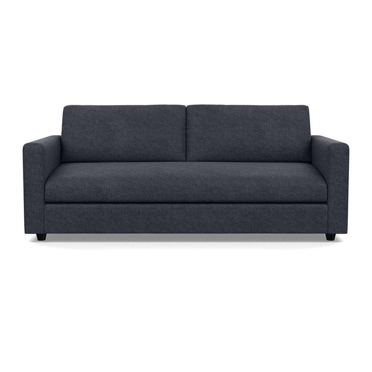 Heal's Nimbus II 4 Seater Sofa Smart Linen Mix Navy Black Feet - Heal's UK Furniture – image 40
