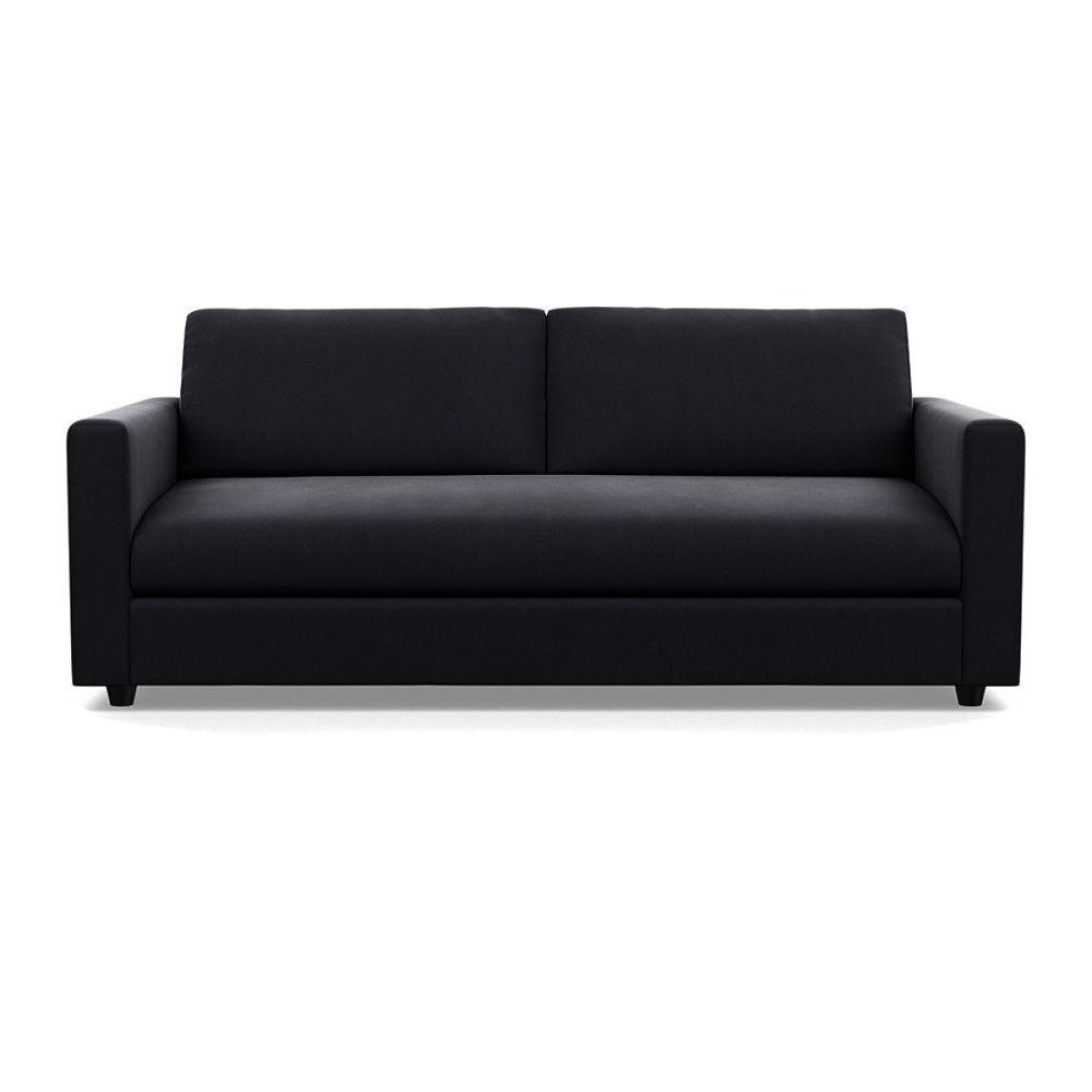 Heal's Nimbus II 4 Seater Sofa Smart Linen Mix Navy Black Feet - Heal's UK Furniture – image 5
