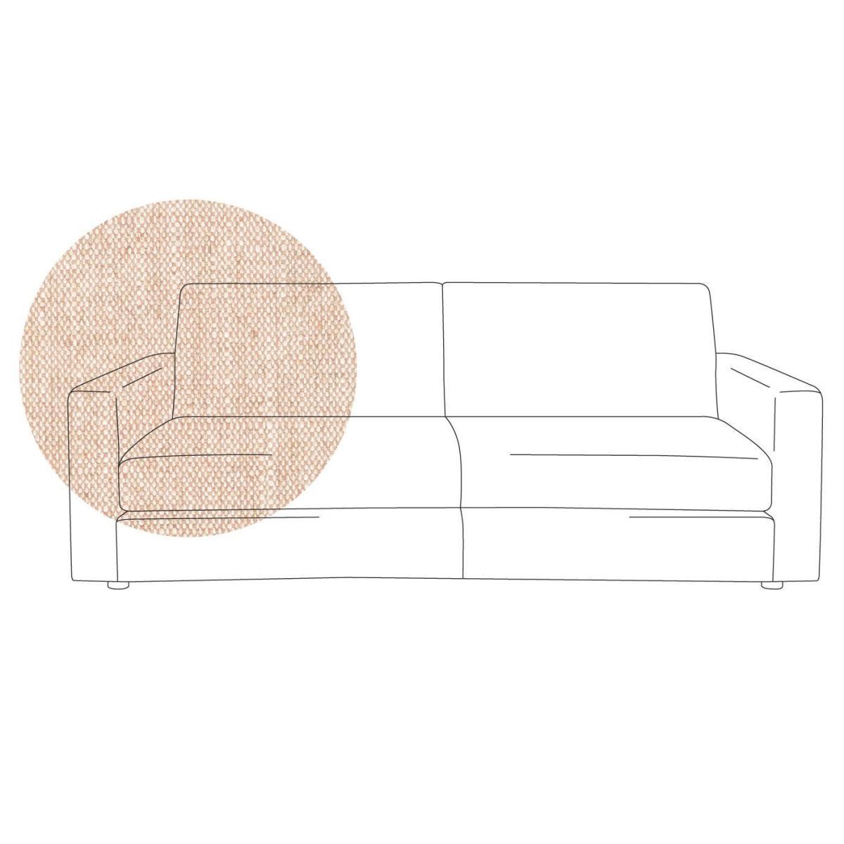 Heal's Nimbus II 4 Seater Sofa Smart Linen Mix Navy Black Feet - Heal's UK Furniture – image 42