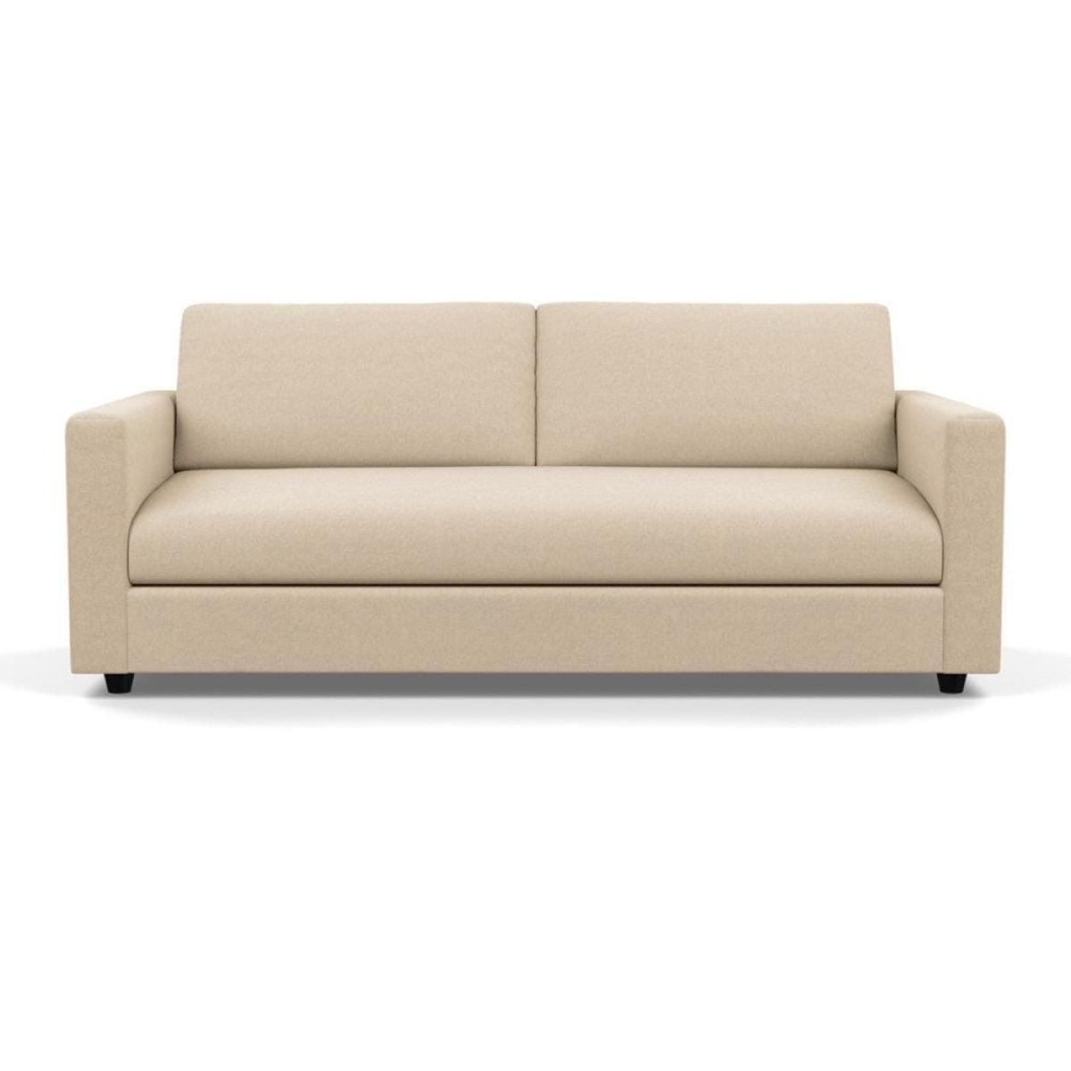 Heal's Nimbus II 4 Seater Sofa Smart Linen Mix Navy Black Feet - Heal's UK Furniture – image 46