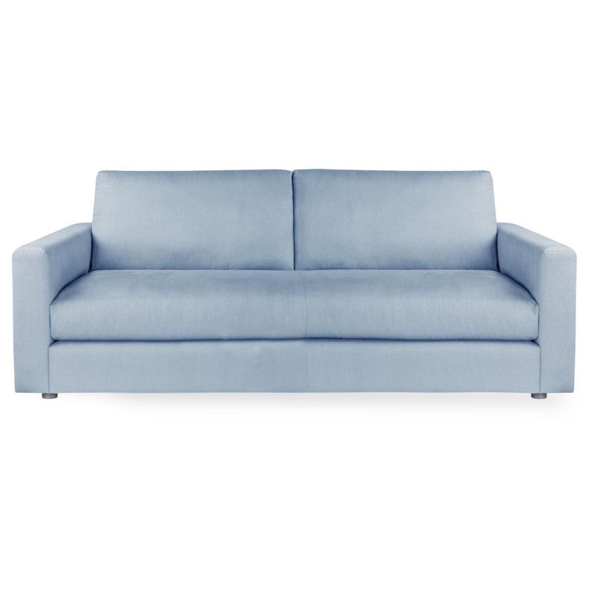 Heal's Nimbus II 4 Seater Sofa Smart Linen Mix Navy Black Feet - Heal's UK Furniture – image 47