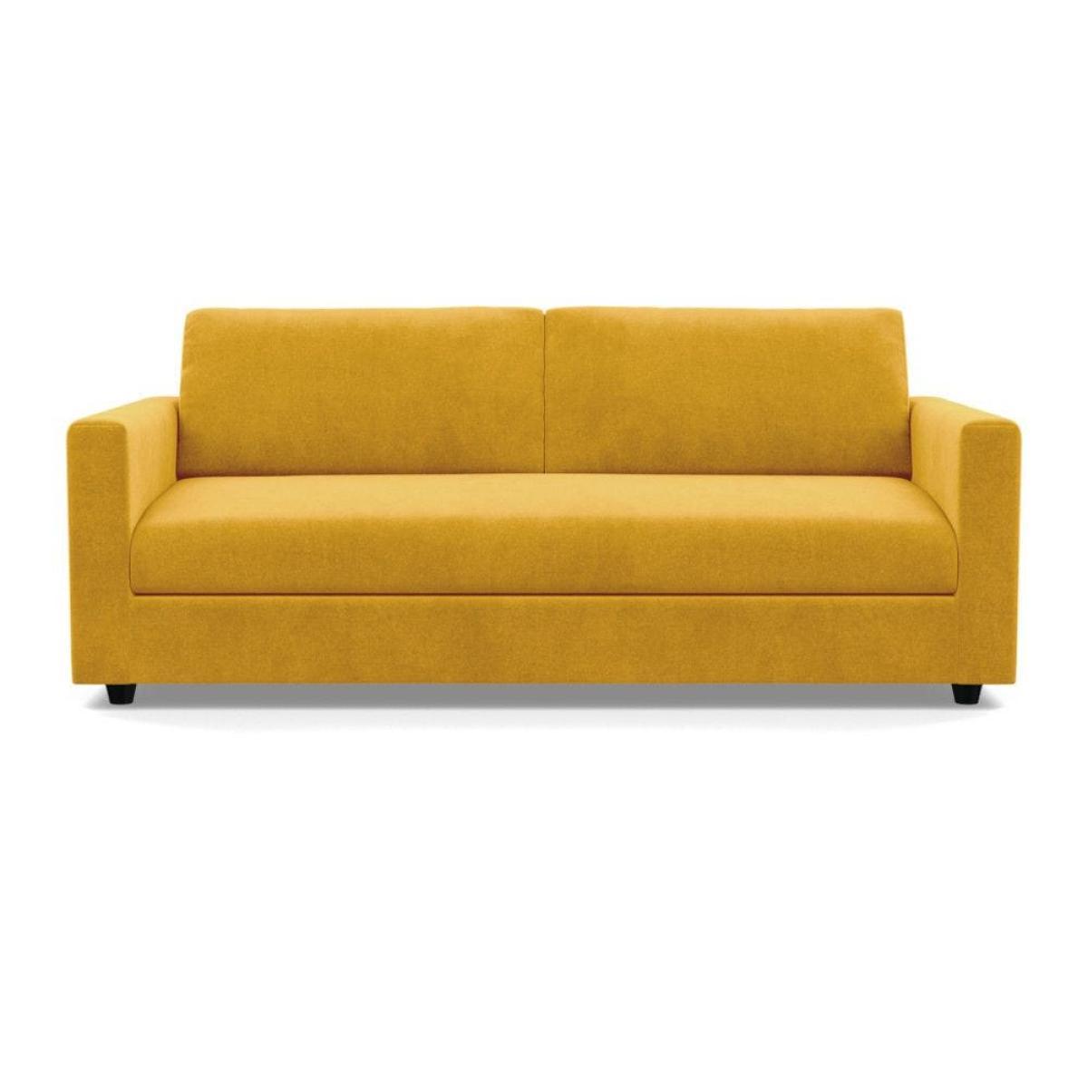Heal's Nimbus II 4 Seater Sofa Smart Linen Mix Navy Black Feet - Heal's UK Furniture – image 48