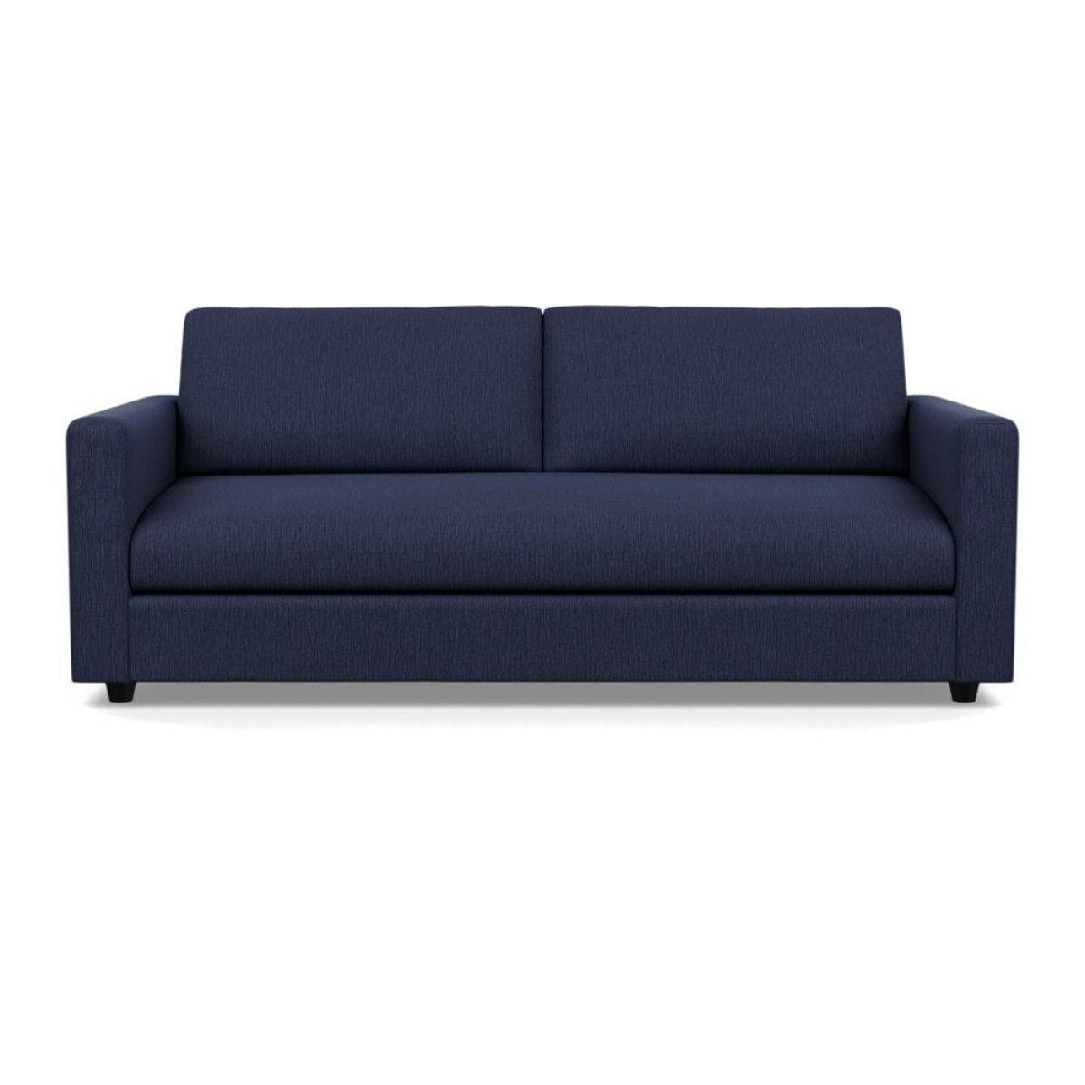 Heal's Nimbus II 4 Seater Sofa Smart Linen Mix Navy Black Feet - Heal's UK Furniture – image 51