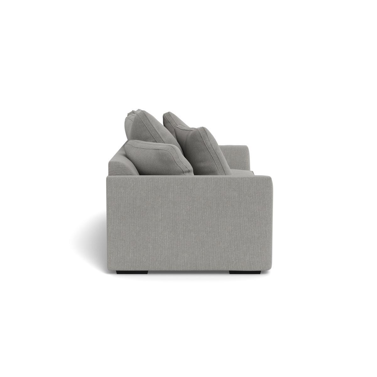 Heal's Cumulus 4 Seater Sofa Texture Pale Grey Black Feet - Heal's UK Furniture – image 3