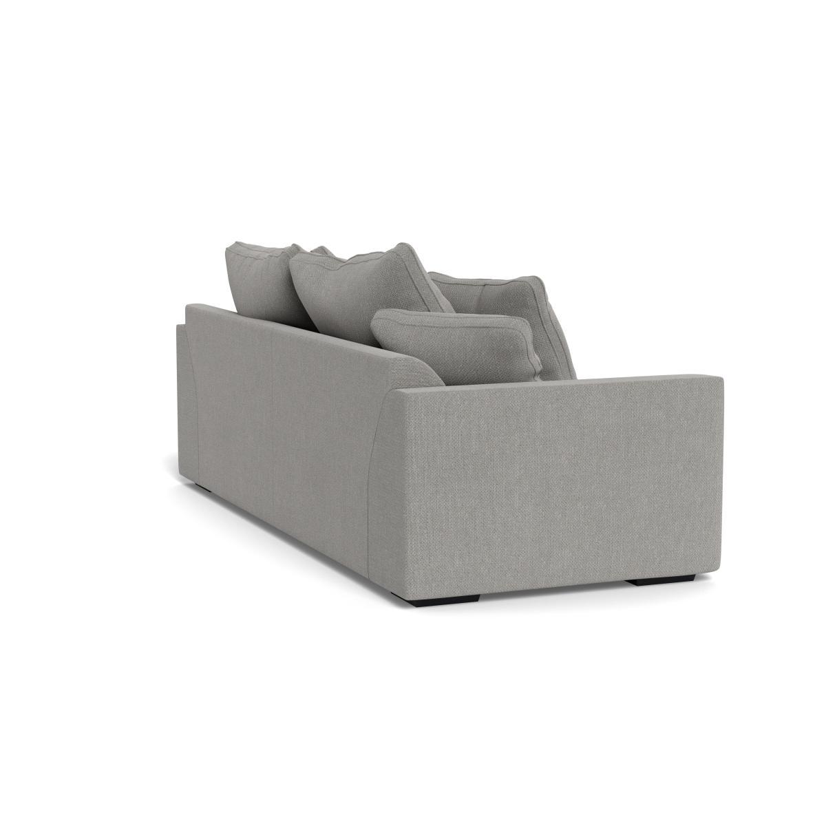 Heal's Cumulus 4 Seater Sofa Texture Pale Grey Black Feet - Heal's UK Furniture – image 4