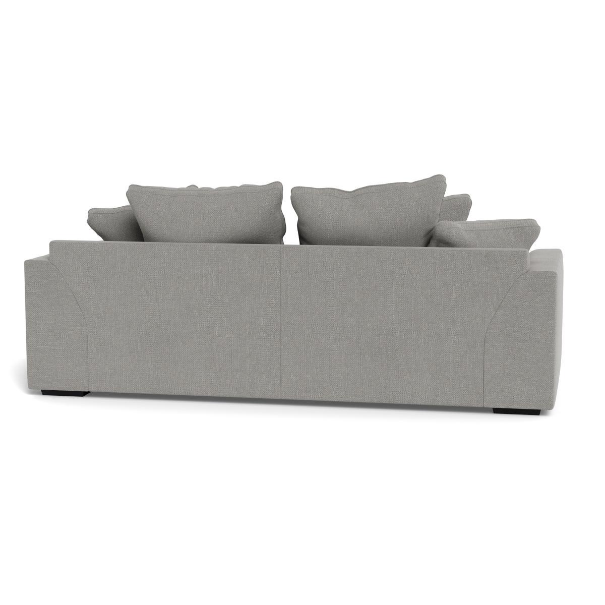 Heal's Cumulus 4 Seater Sofa Texture Pale Grey Black Feet - Heal's UK Furniture – image 5