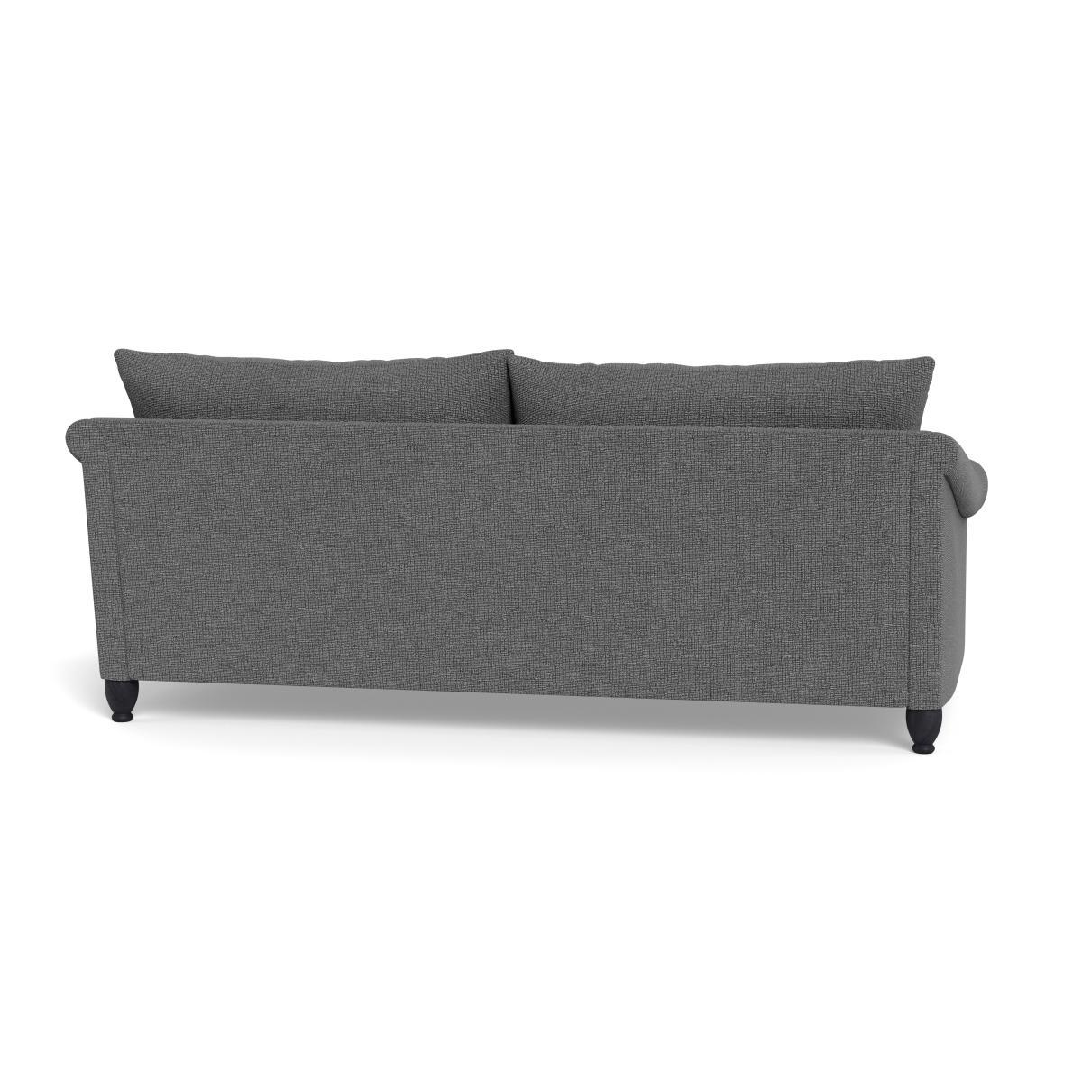Heal's Devon 4 Seater Tejo Recycled Noir Dark Brown Stain Beech Feet - Heal's UK Furniture – image 5