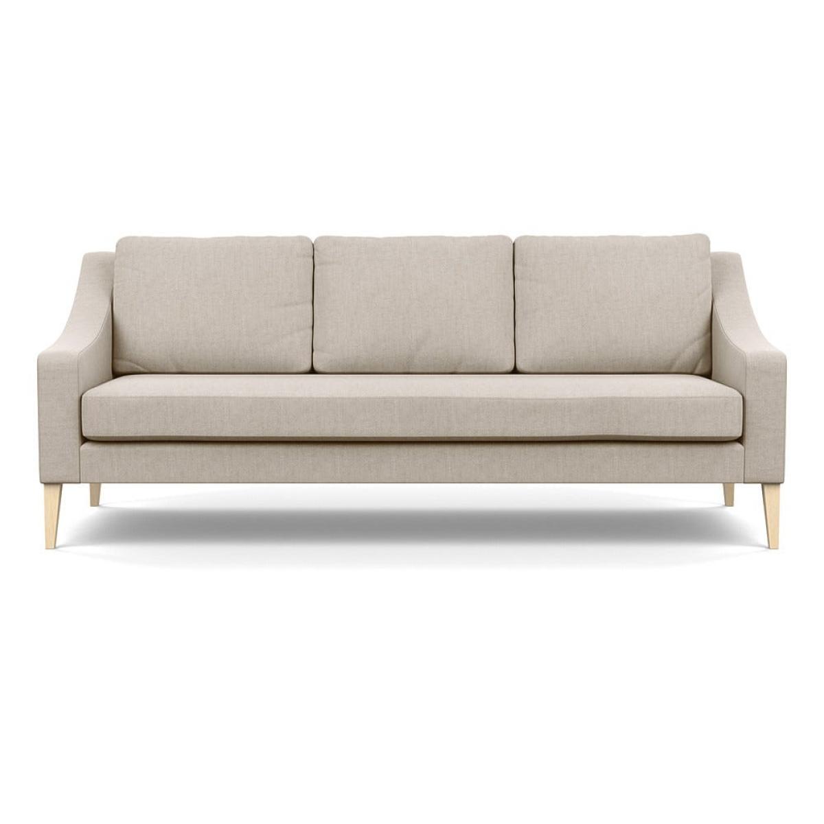 Heal's Richmond 4 Seater Sofa Broad Weave Putty Natural Feet – image 2