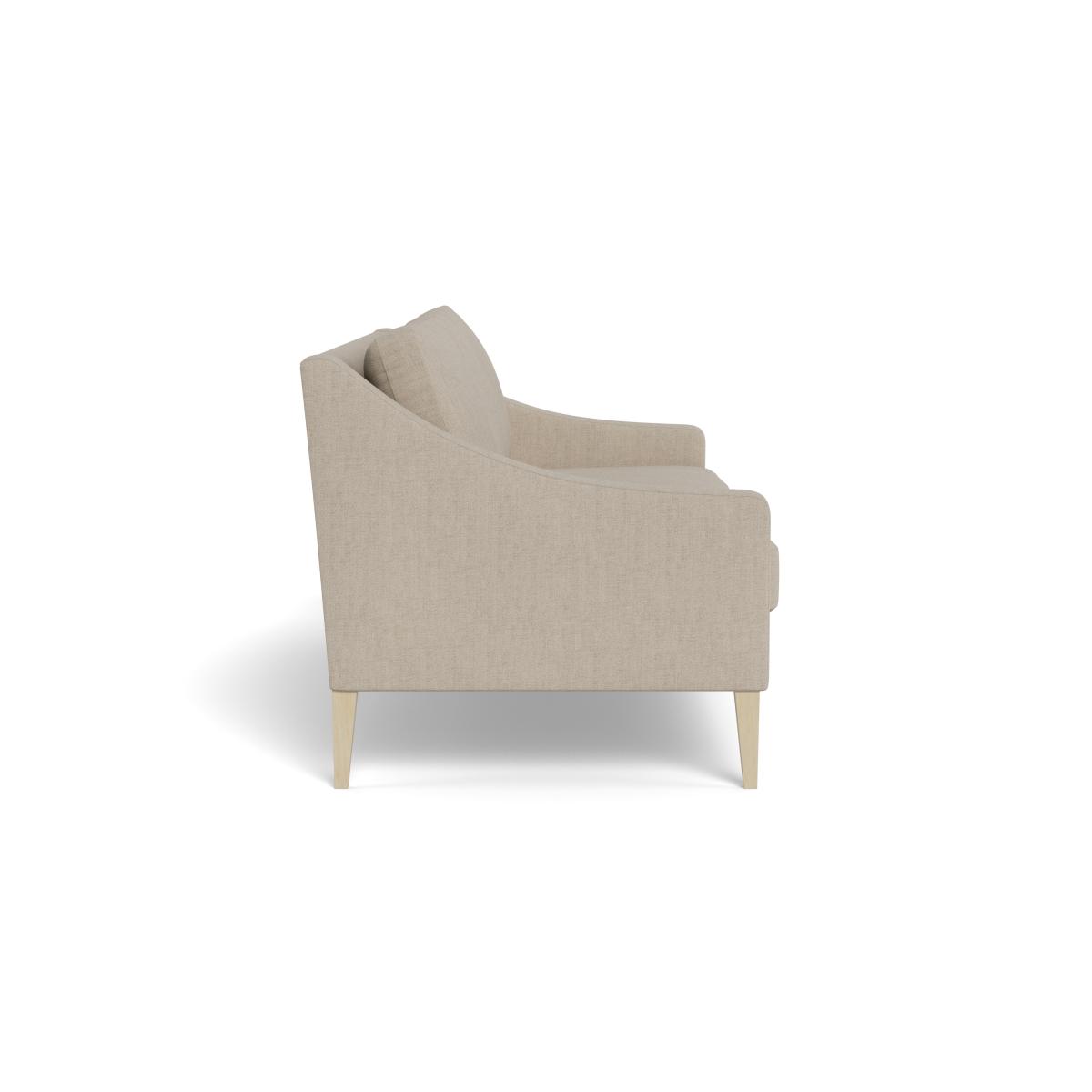 Heal's Richmond 4 Seater Sofa Broad Weave Putty Natural Feet – image 4