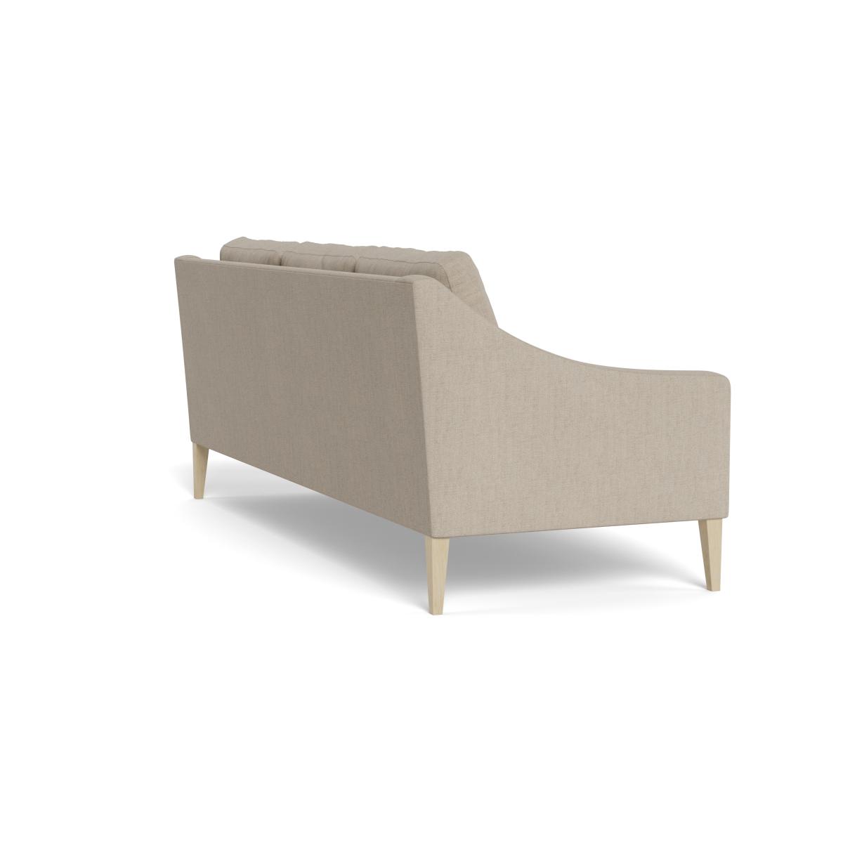 Heal's Richmond 4 Seater Sofa Broad Weave Putty Natural Feet – image 5