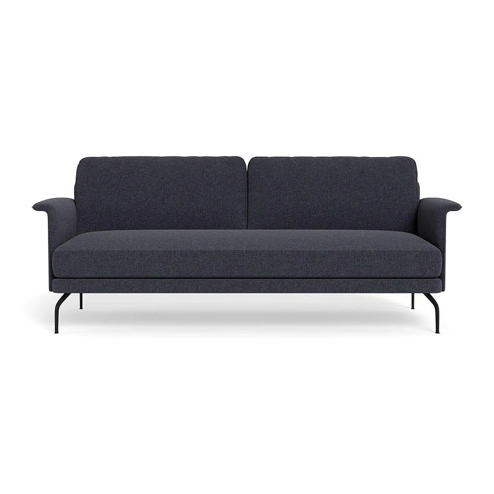 Heal's Iver 4 Seater Sofa Texture Soot Black Feet – image 2