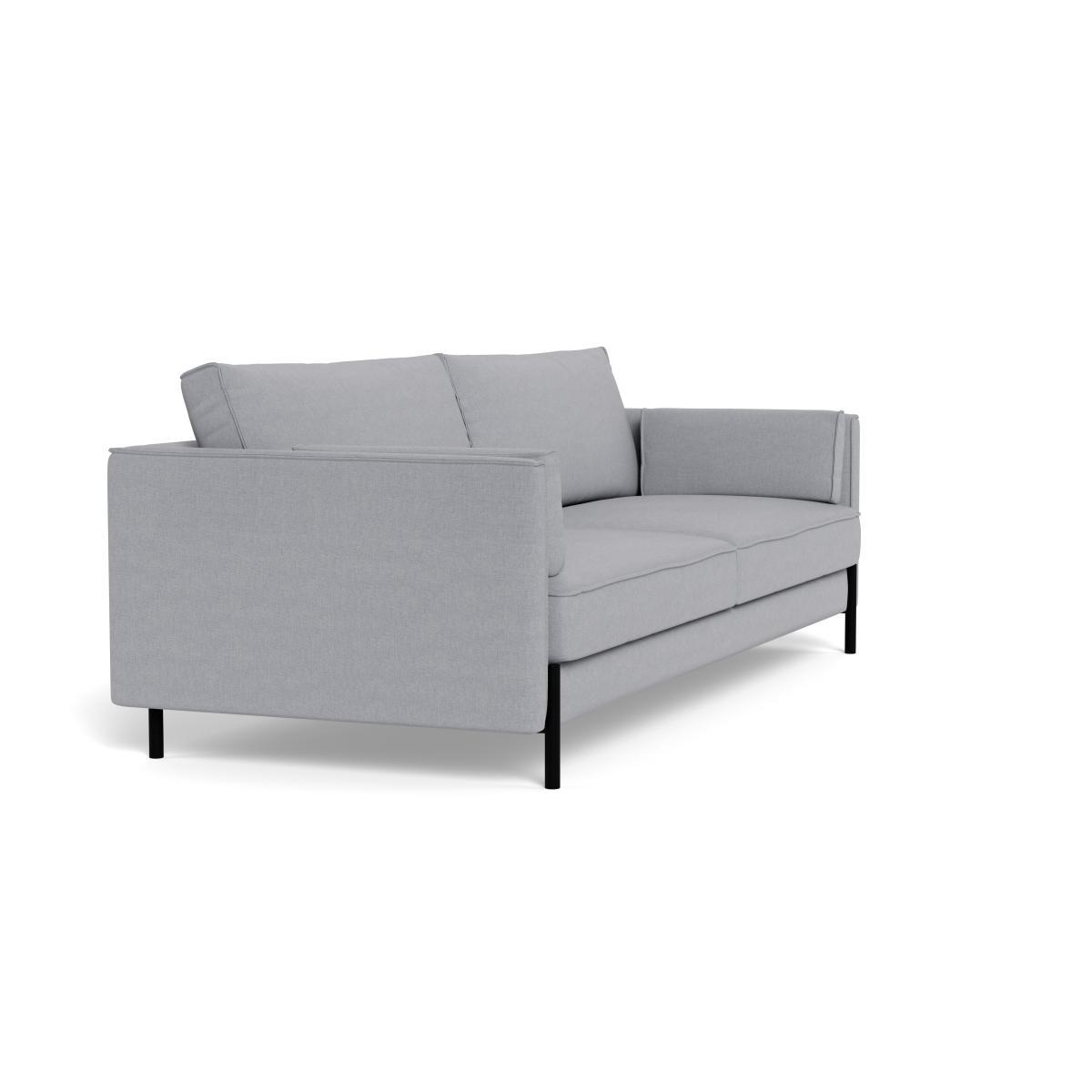 Heal's Tortona 4 seater Sofa Brushed Cotton Pewter - Heal's UK Furniture – image 2