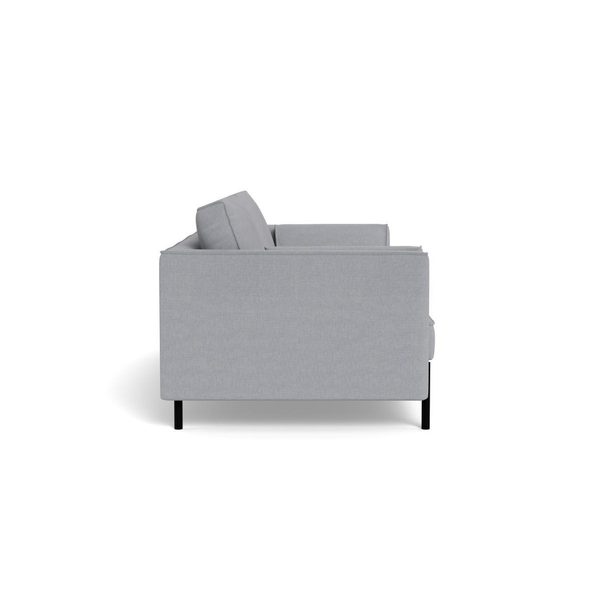 Heal's Tortona 4 seater Sofa Brushed Cotton Pewter - Heal's UK Furniture – image 3