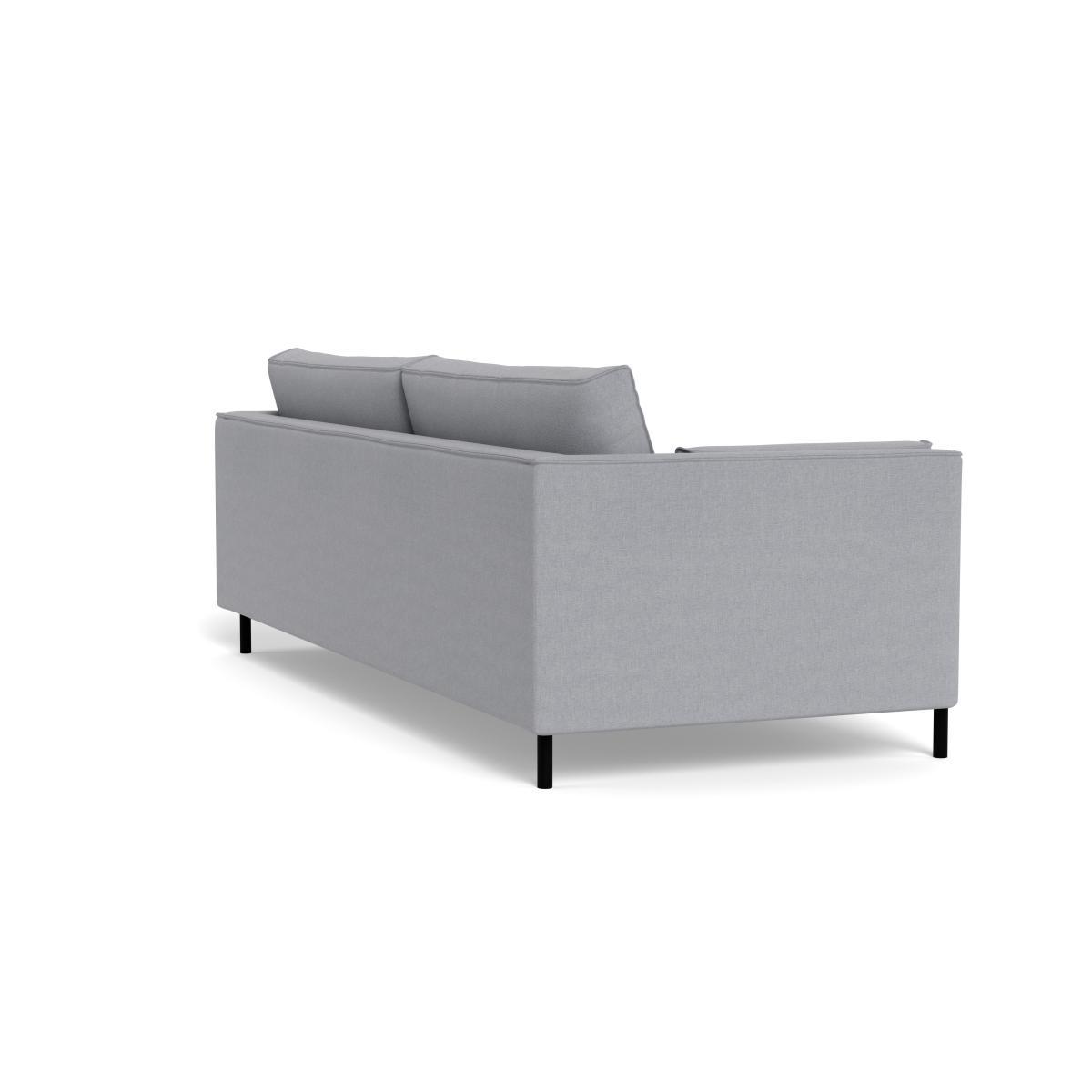 Heal's Tortona 4 seater Sofa Brushed Cotton Pewter - Heal's UK Furniture – image 4