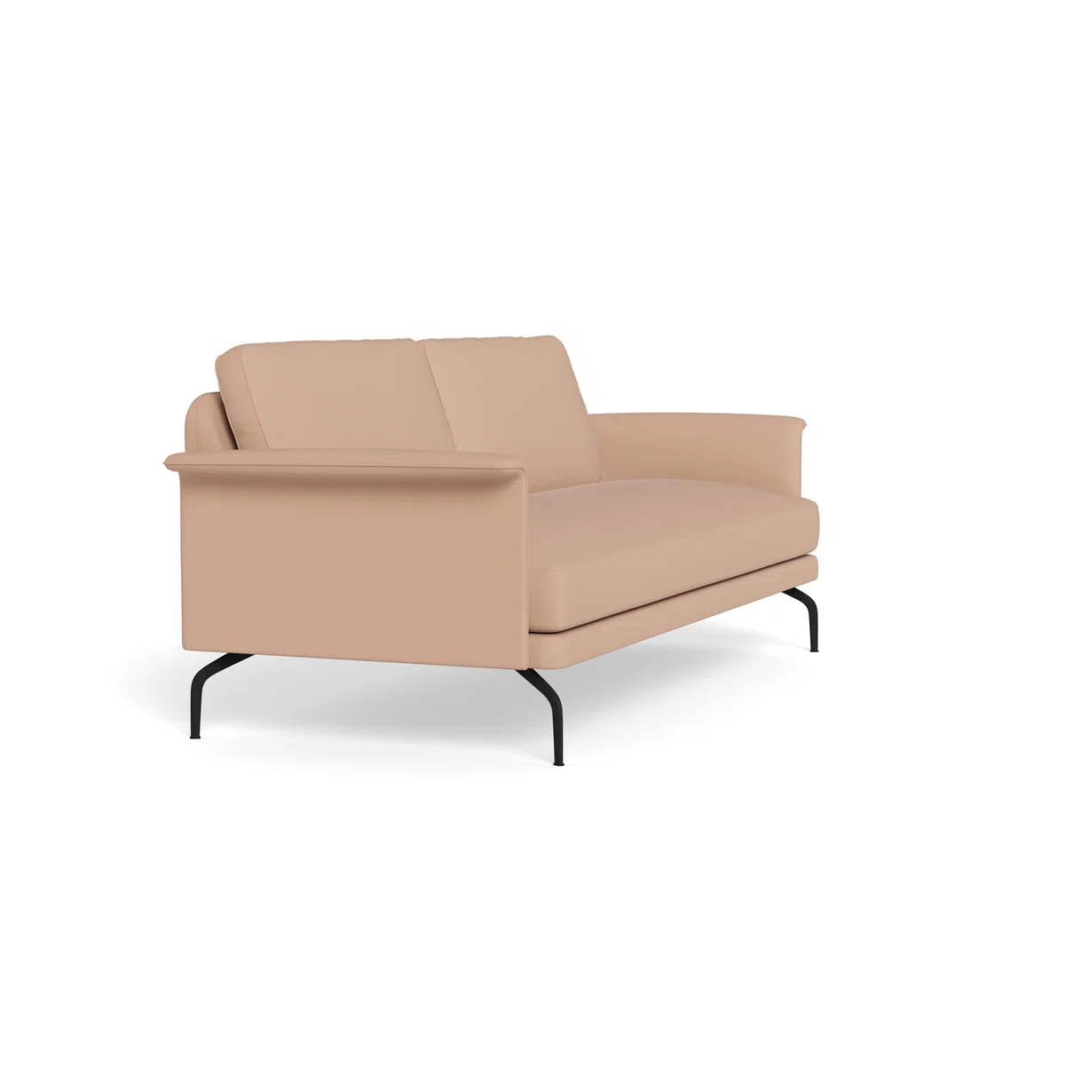 Heal's Iver 4 Seater Sofa Capelo Linen-Cotton Rosedale Black Feet – image 3