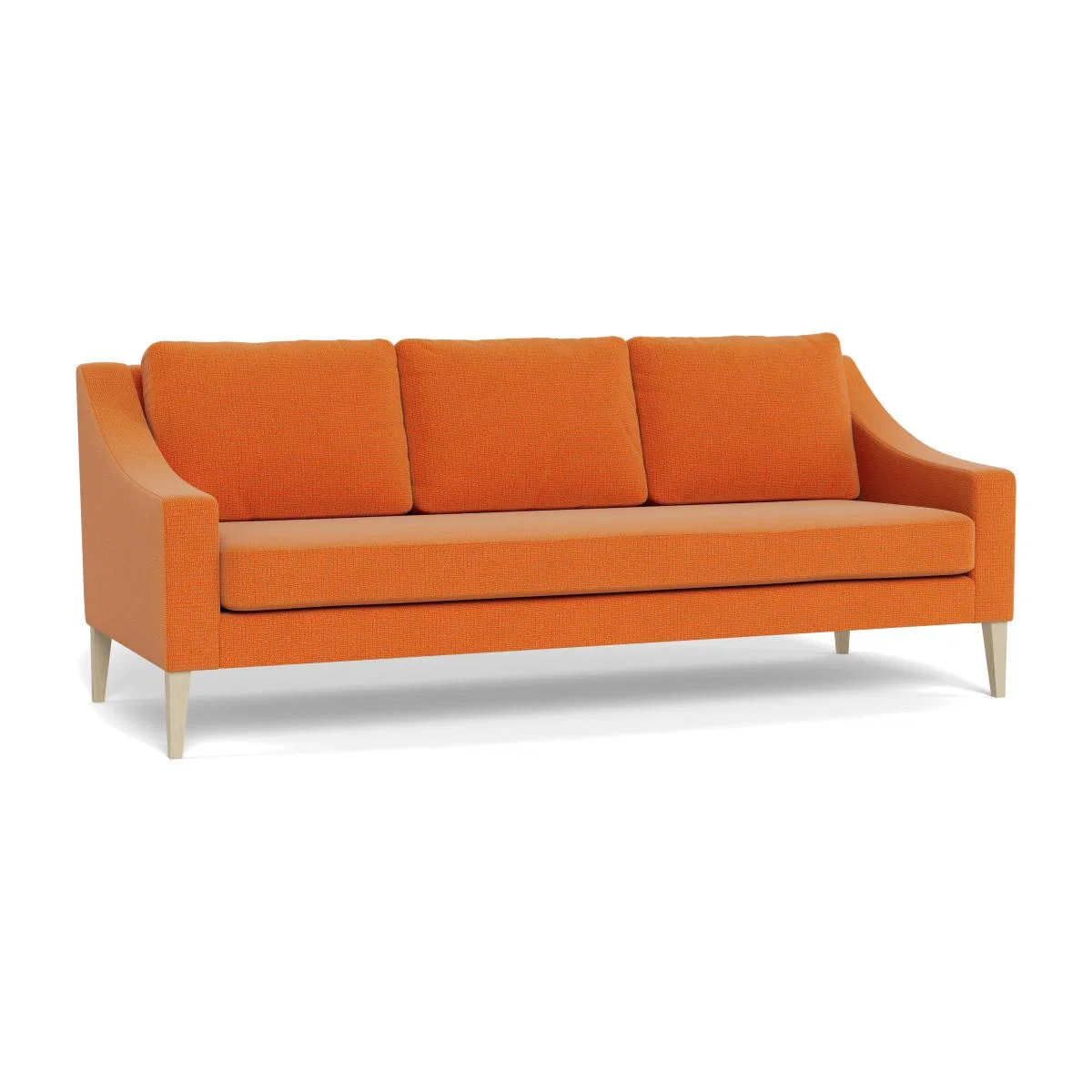 Heal's Richmond 4 Seater Sofa Tejo Recycled Zinnia Black Feet – image 1