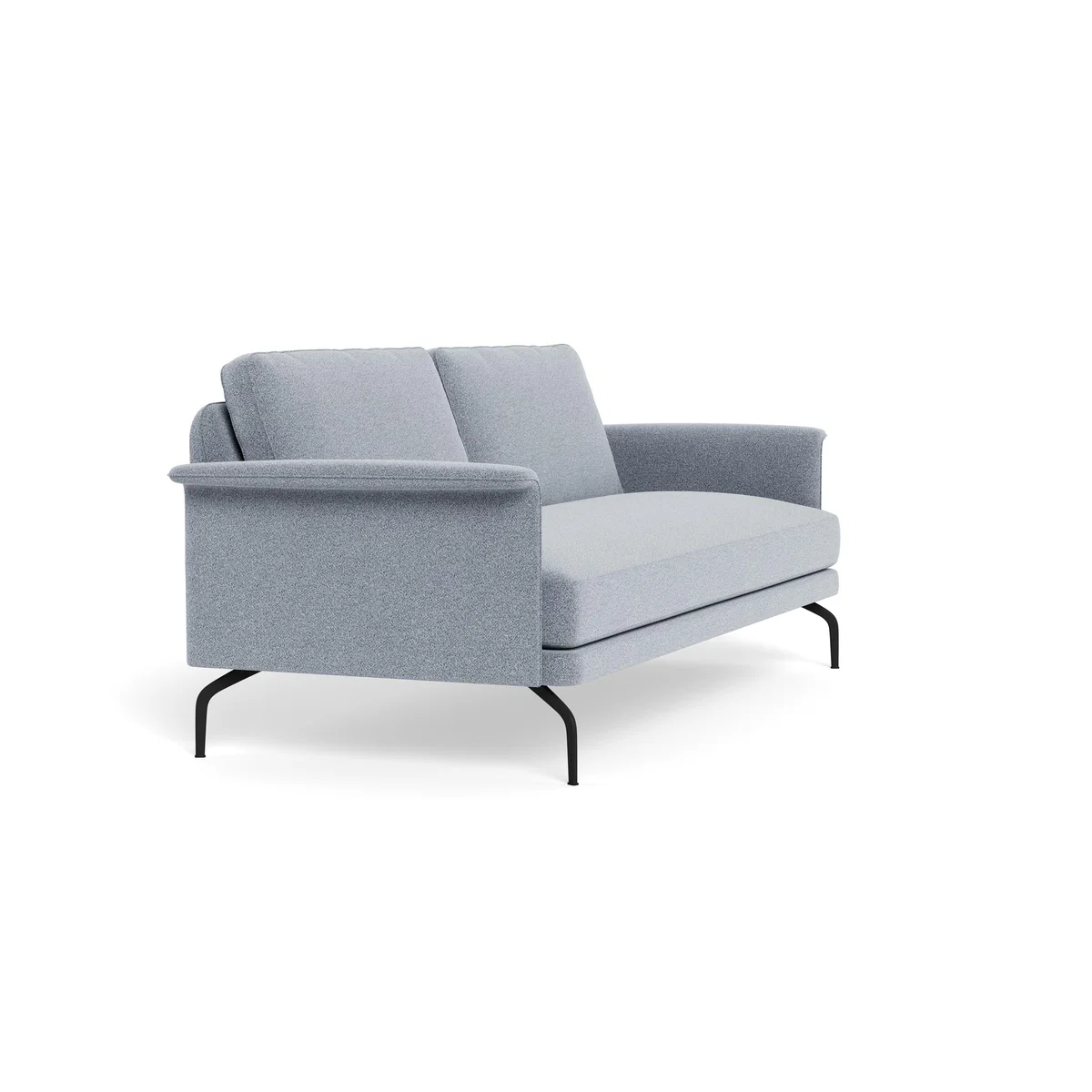 Heal's Iver 4 Seater Sofa Boucle Steel Black Feet – image 3