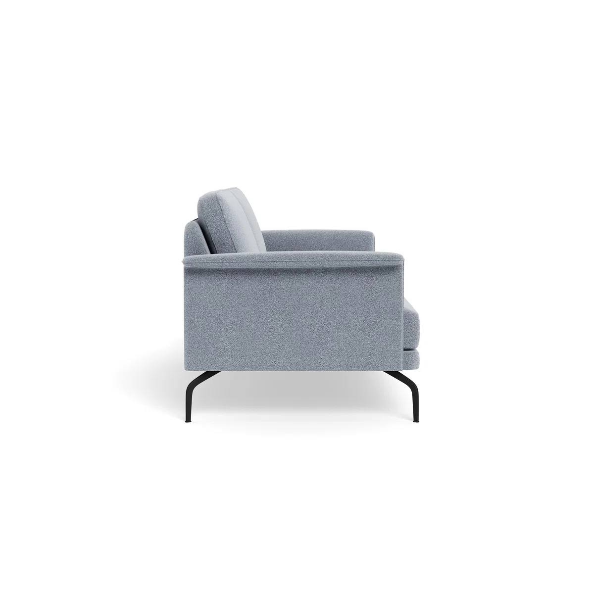 Heal's Iver 4 Seater Sofa Boucle Steel Black Feet – image 4