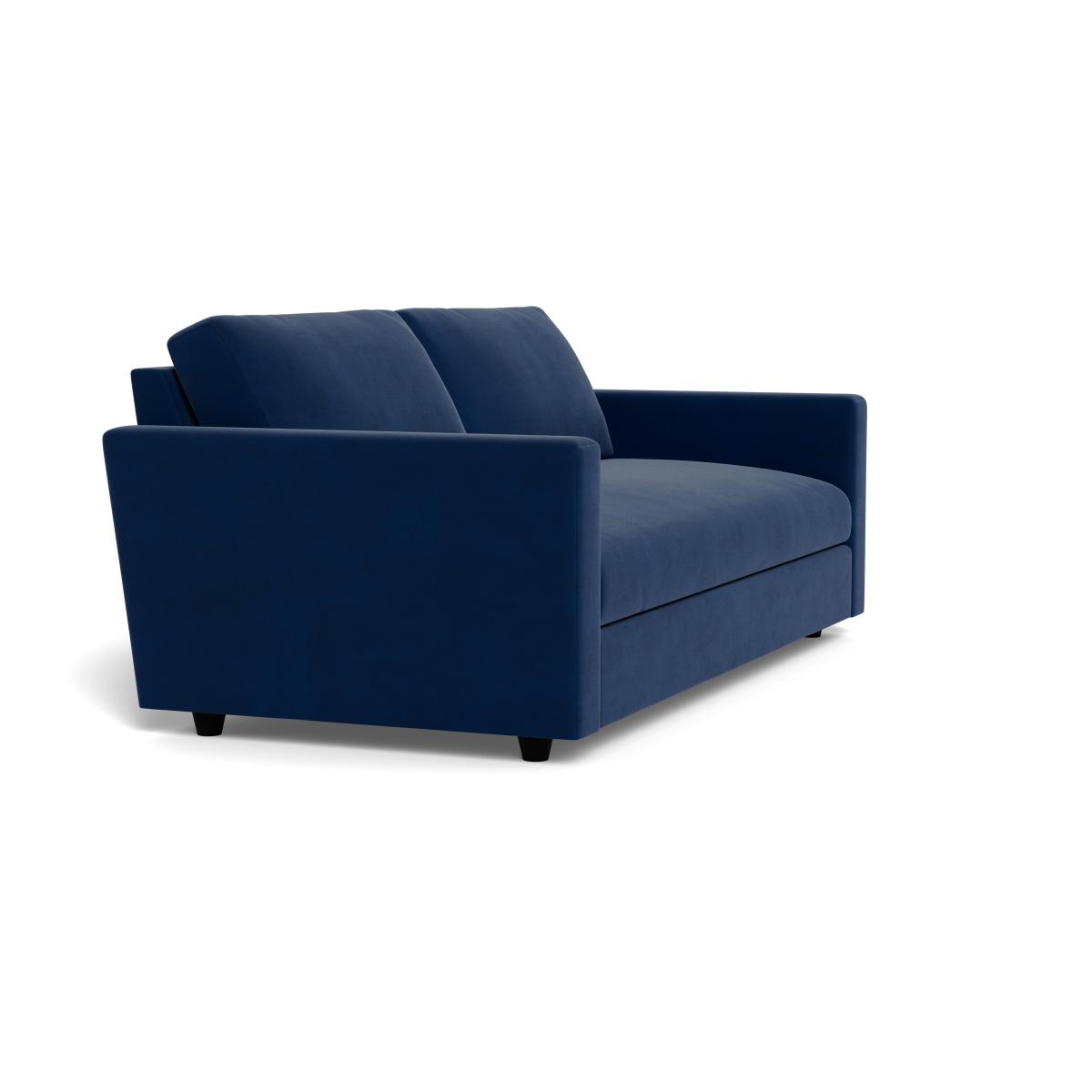 Heal's Nimbus 4 Seater Sofa Velvet Midnight Black Feet – image 2