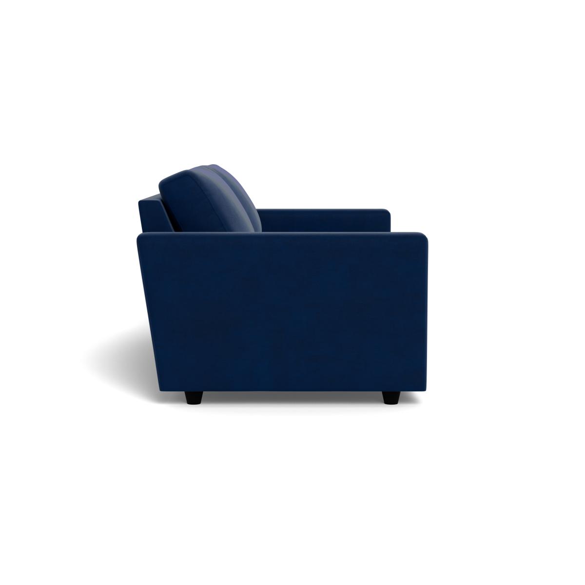 Heal's Nimbus 4 Seater Sofa Velvet Midnight Black Feet – image 3
