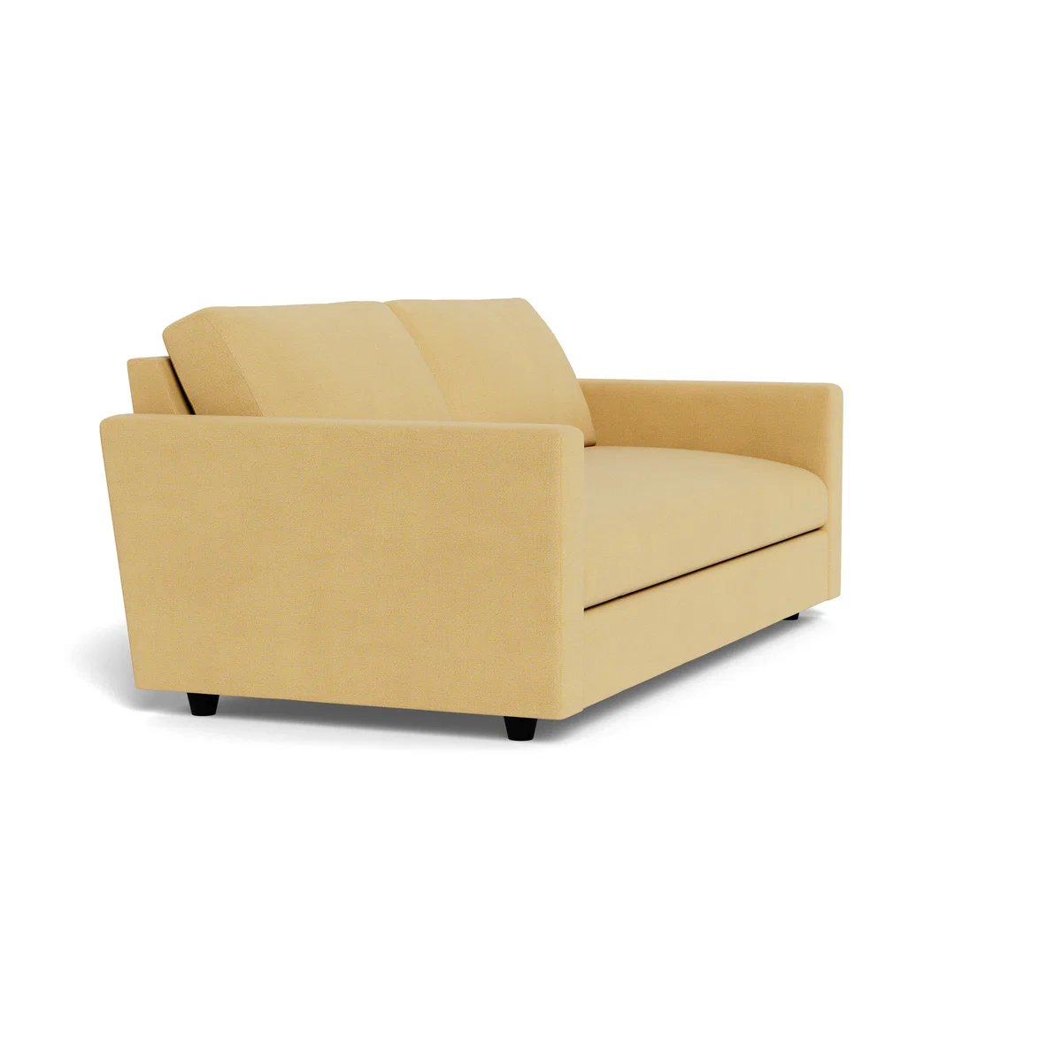 Heal's Nimbus II 4 Seater Sofa Tejo Recycled Ochre Black Feet – image 3