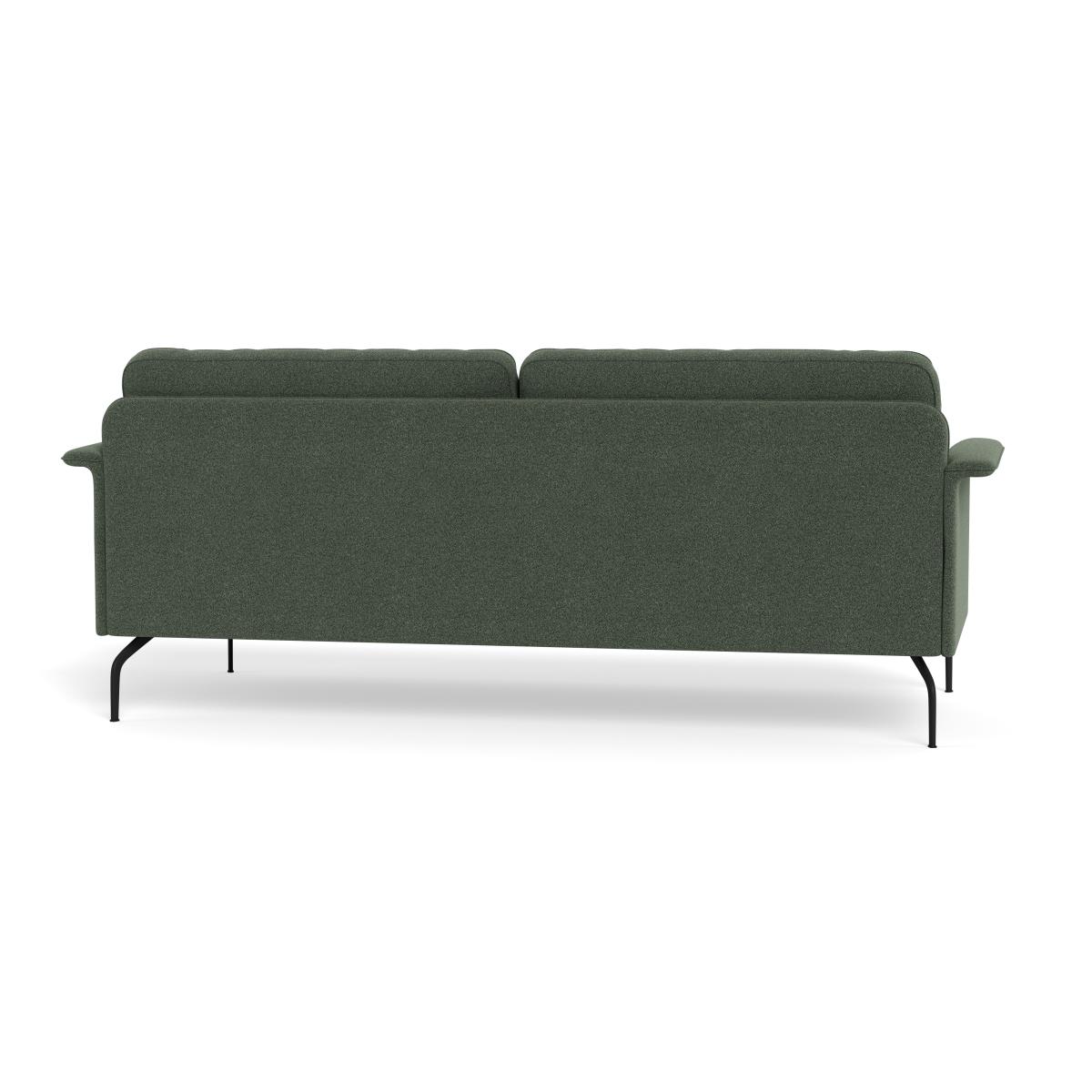 Heal's Iver 4 Seater Sofa Brushed Cotton Mist Black Feet – image 6