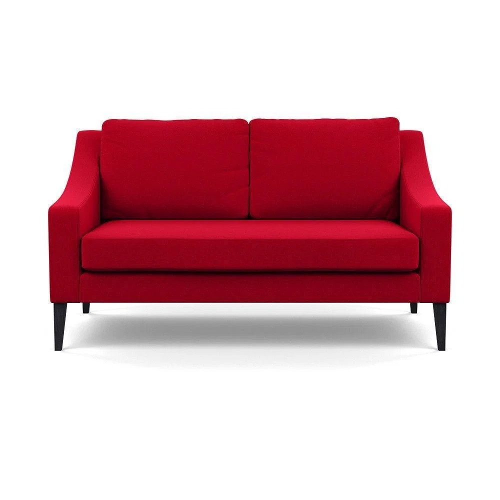 Heal's Mistral 4 Seater Sofa Smart Luxe Velvet Azure Black Feet - Heal's UK Furniture – image 13